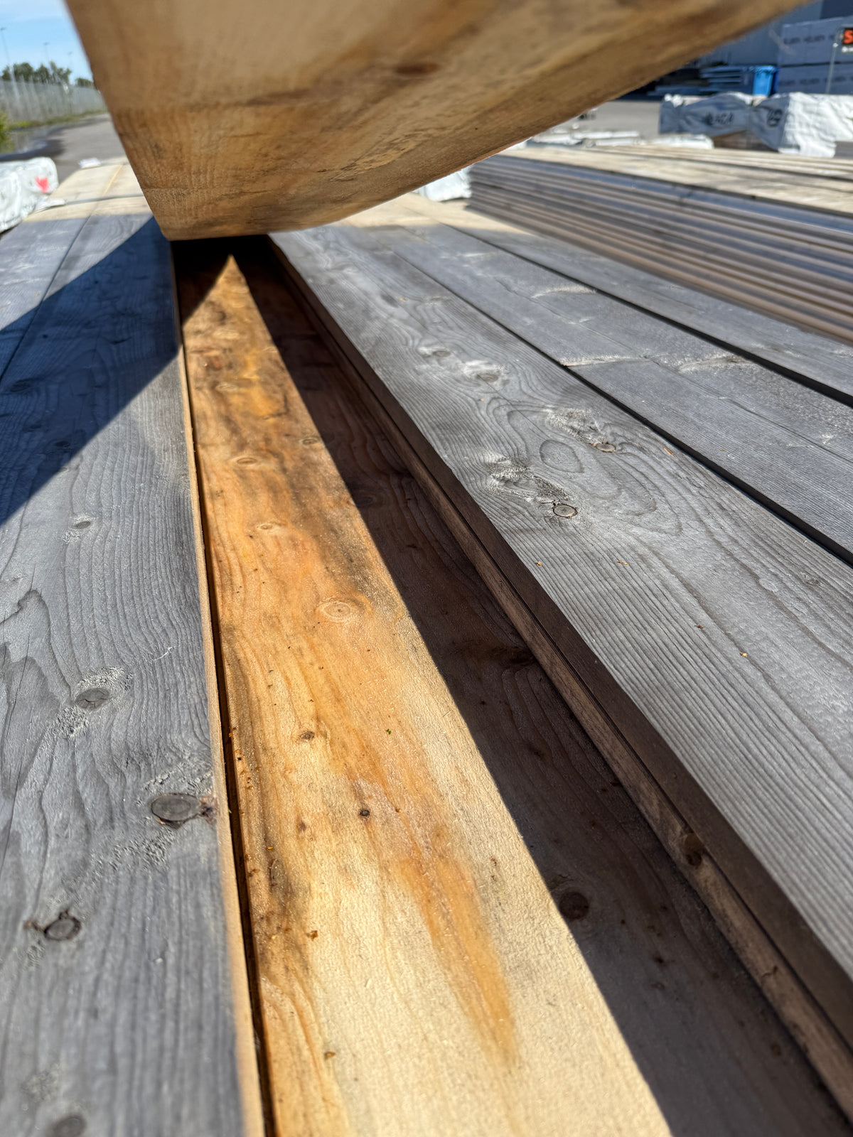 Paket Finsågade Brädor 22x170mm 4,80m 156st (Fuktskadade)