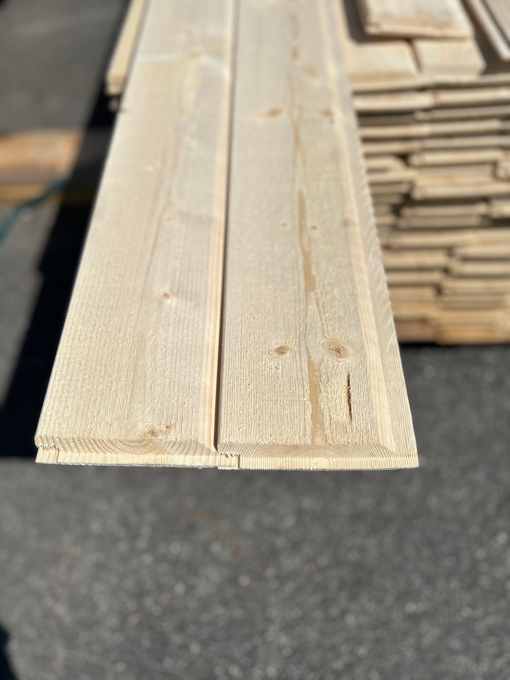 Paket Enkelfas Ändspont 22x145mm 175st 3.60m Obehandlade