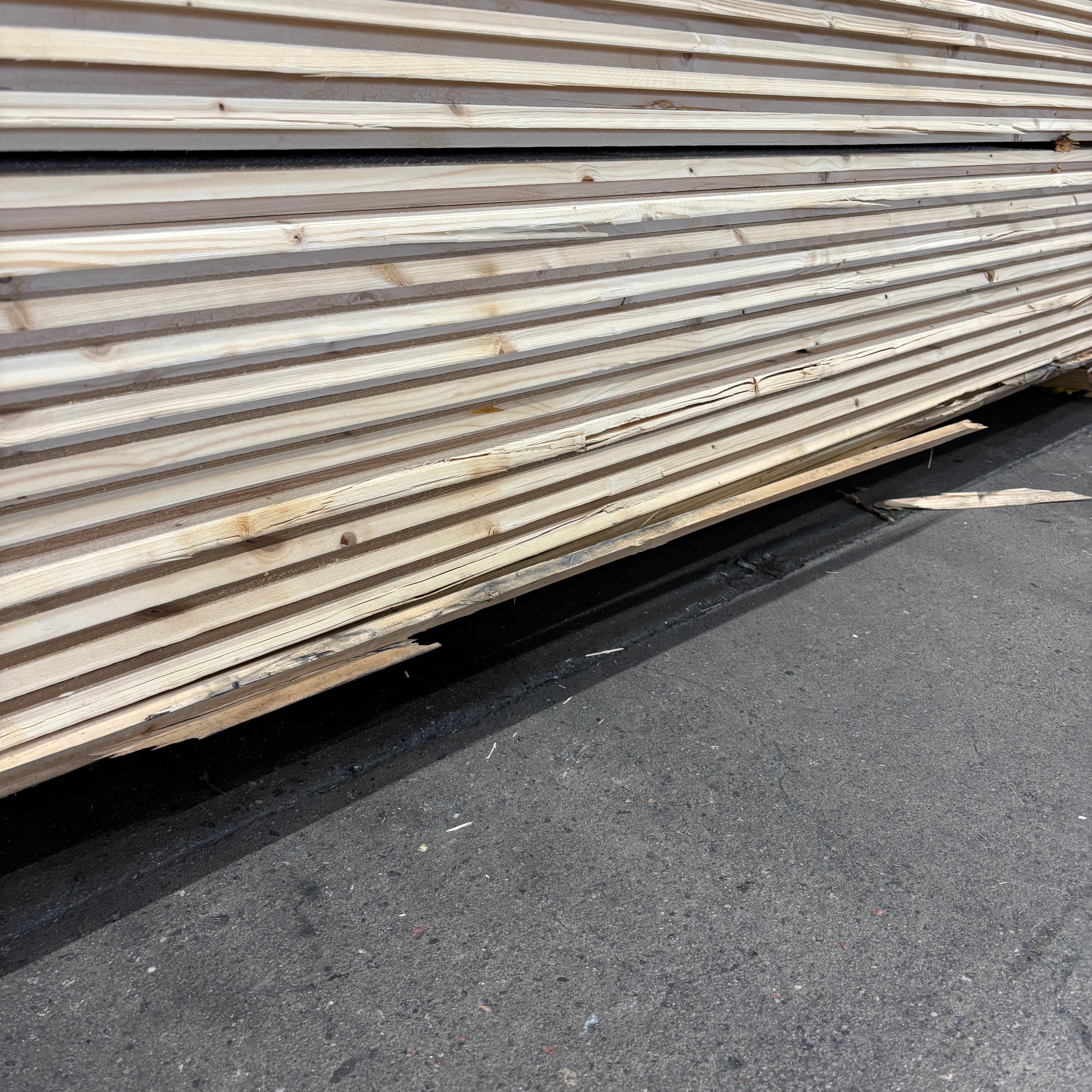 Paket Ytterpanel Dubbel Fasfals 25x225mm – 109 st