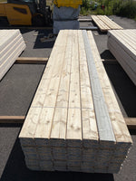 Paket Ytterpanel Dubbelfas Halvspont 22x145mm, 174st 4.20m Grundmålad Vit