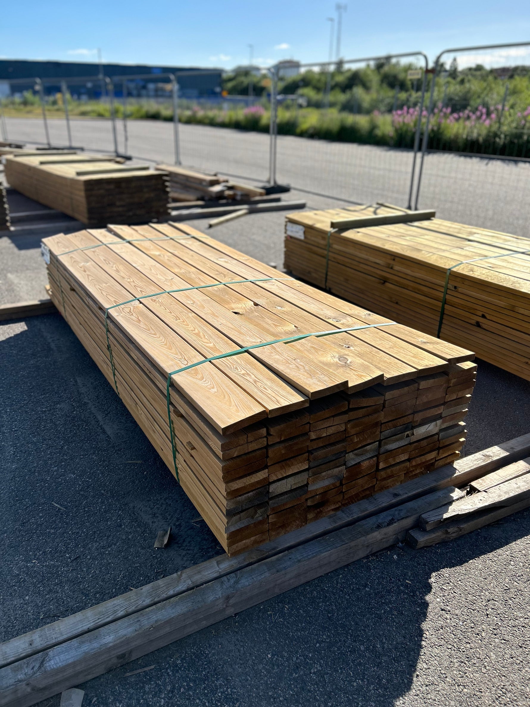 Paket Tryckimpregnerad Trall 28x145mm 2,70–3,00m 105st B-Sortering