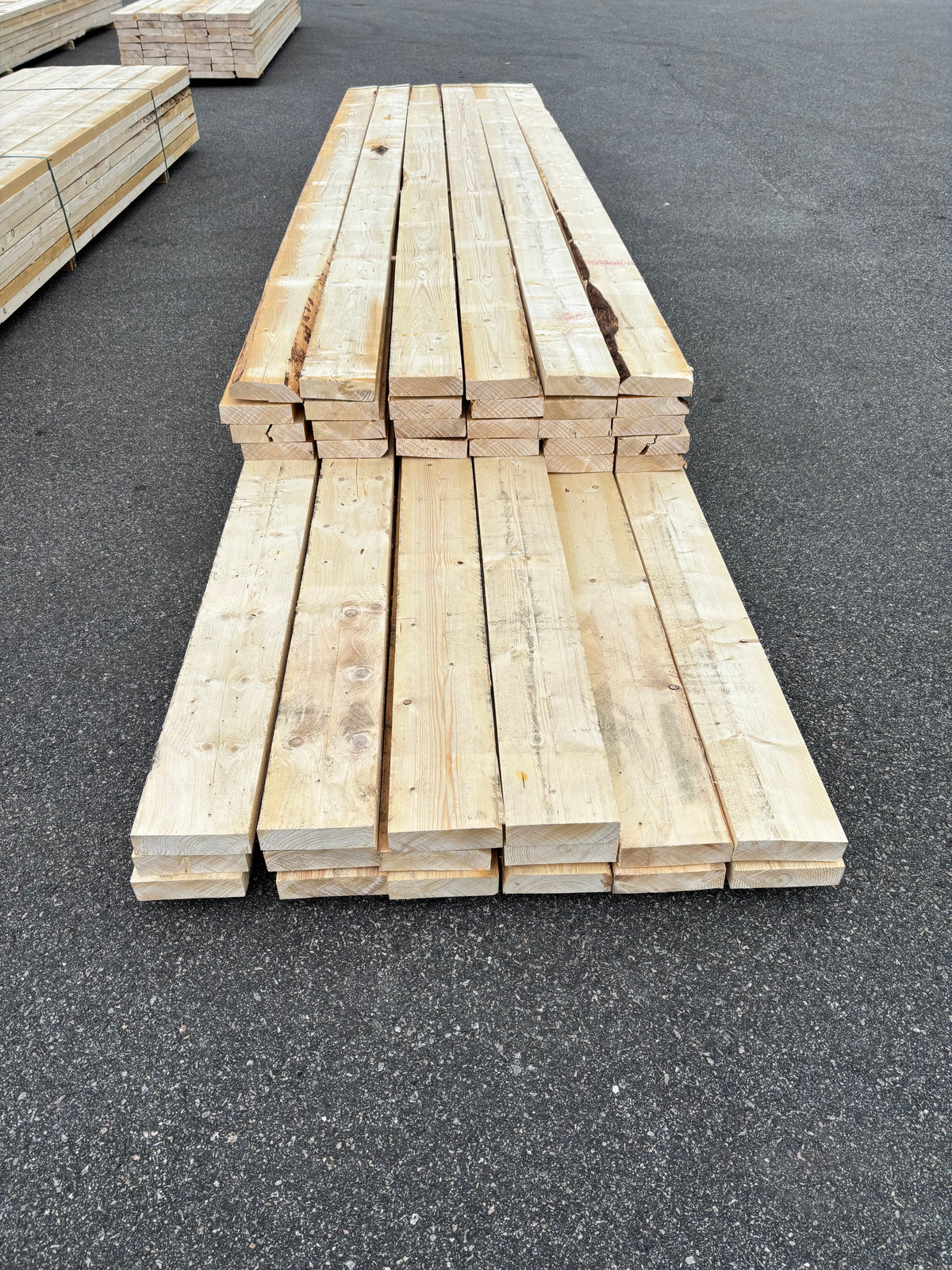 Paket Ohyvlade Reglar 47x175mm (4,20–5,40m) 42st Gran