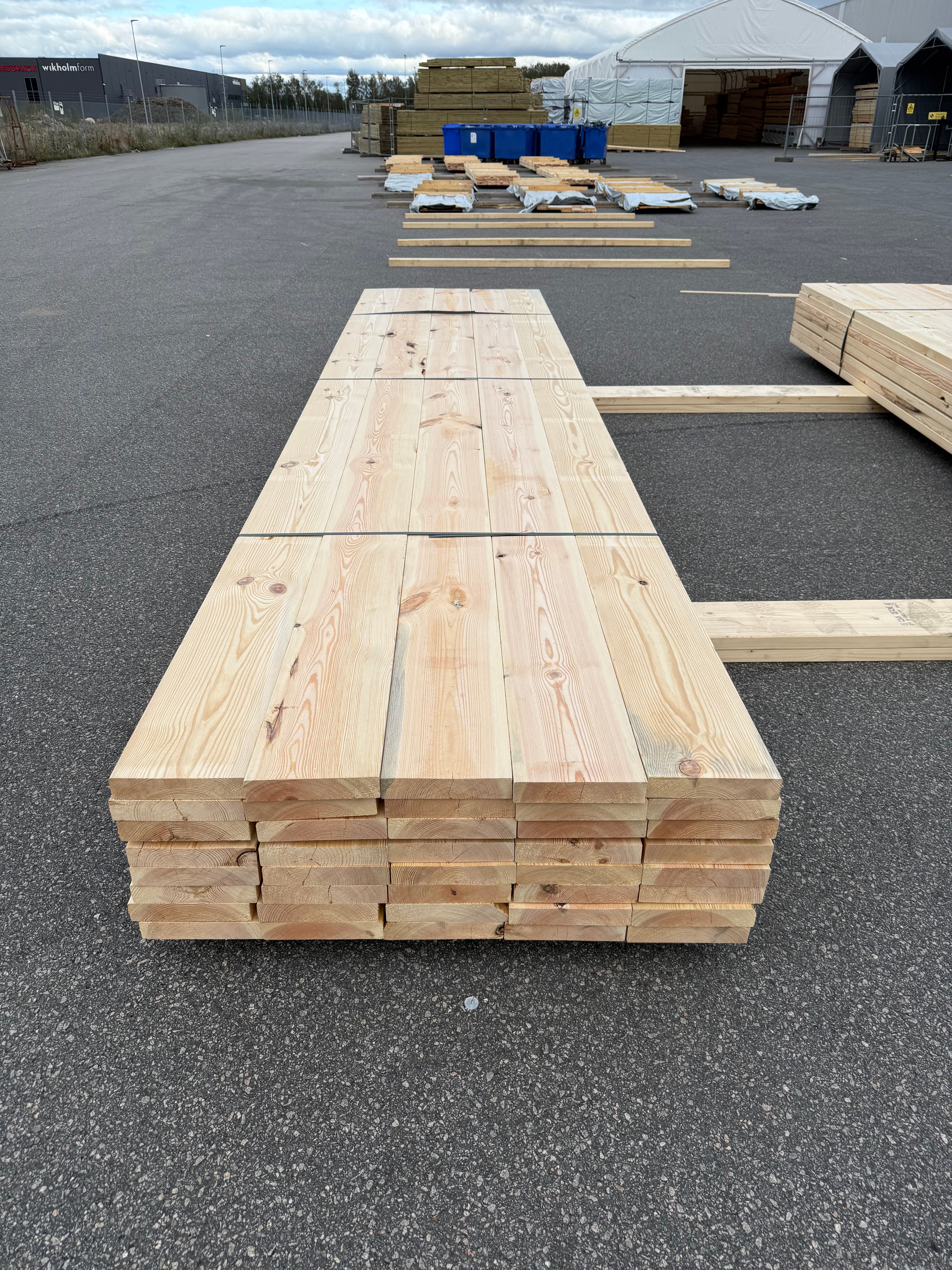 Paket Reglar 45x220mm – 40 st (4,80 m, furu)
