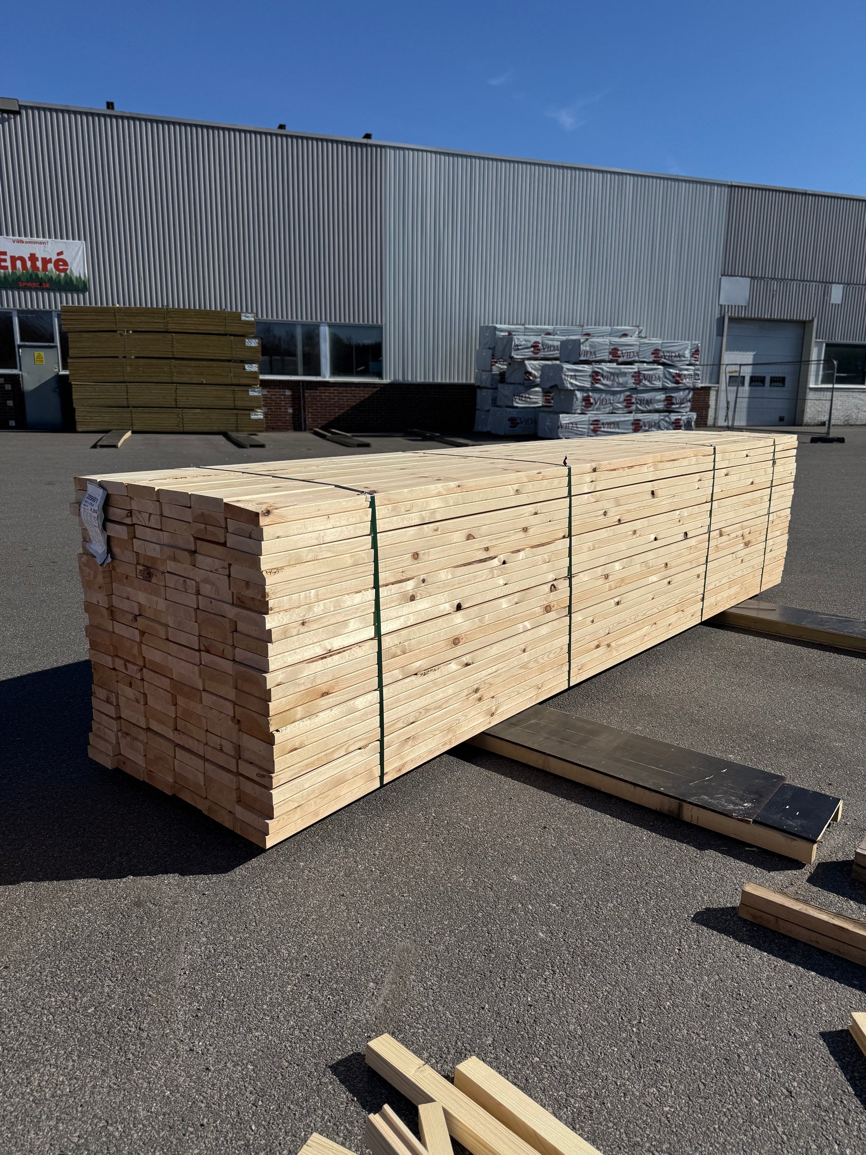 Paket Reglar 45x170 mm – 138 st (4,80 m, furu)