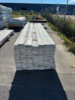 Paket Finsågade Brädor 22x145mm 3,90m 148st Grundmålade