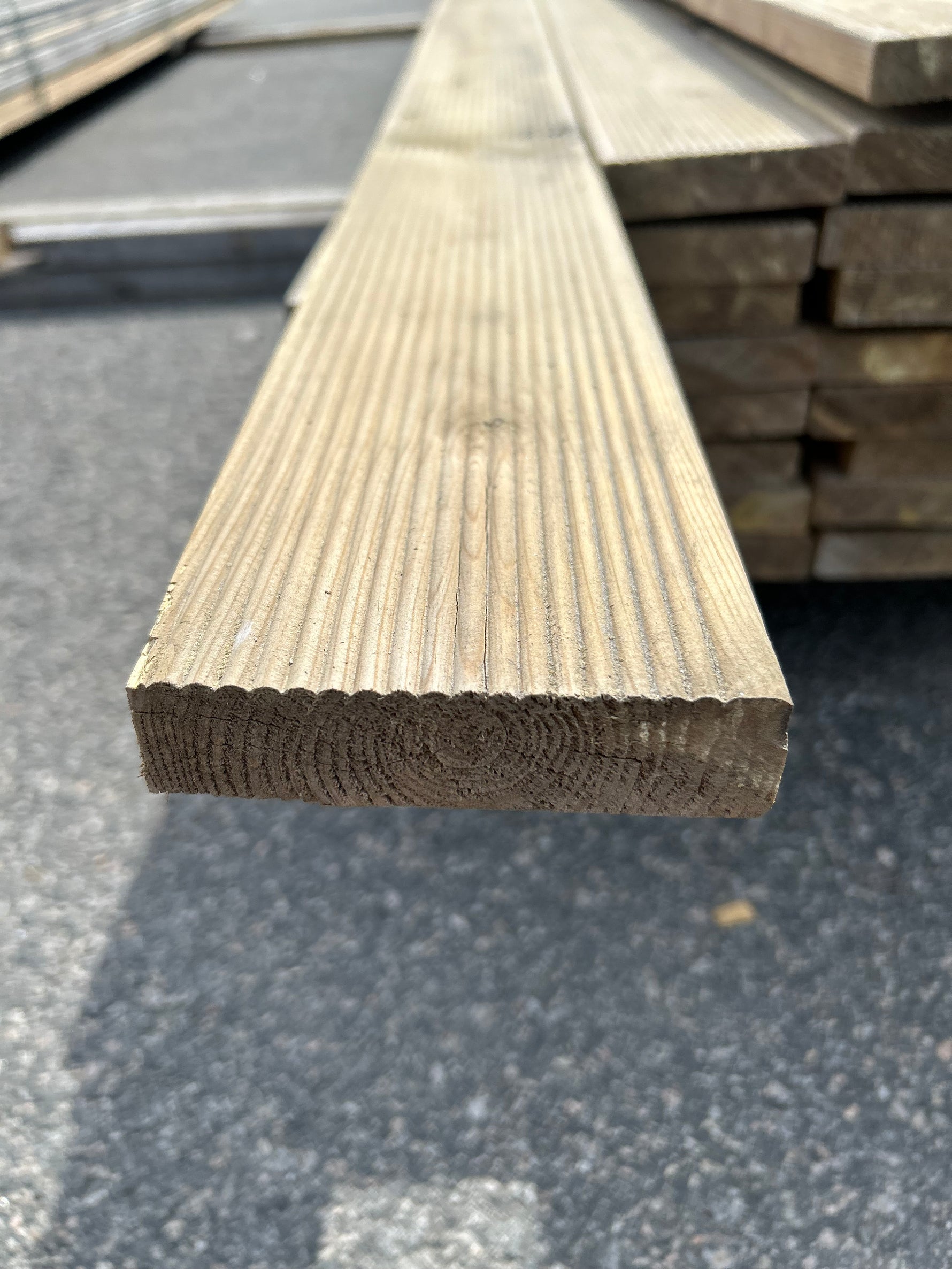Paket Tryckimpregnerad Rillad Trall 28x120mm 5,10m 78st