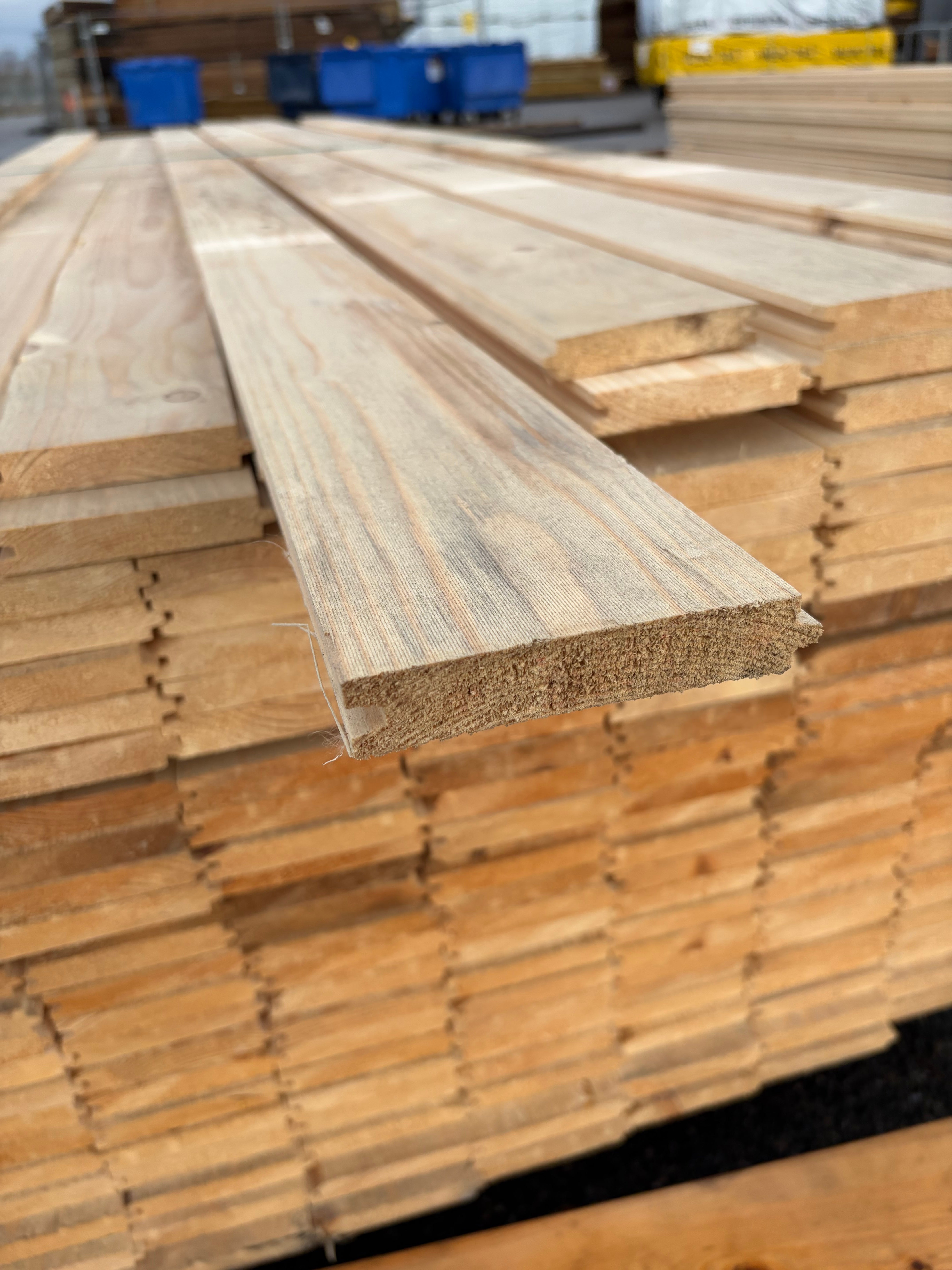 Paket Råspont 20x120mm – 227 st (Vattenskadat)