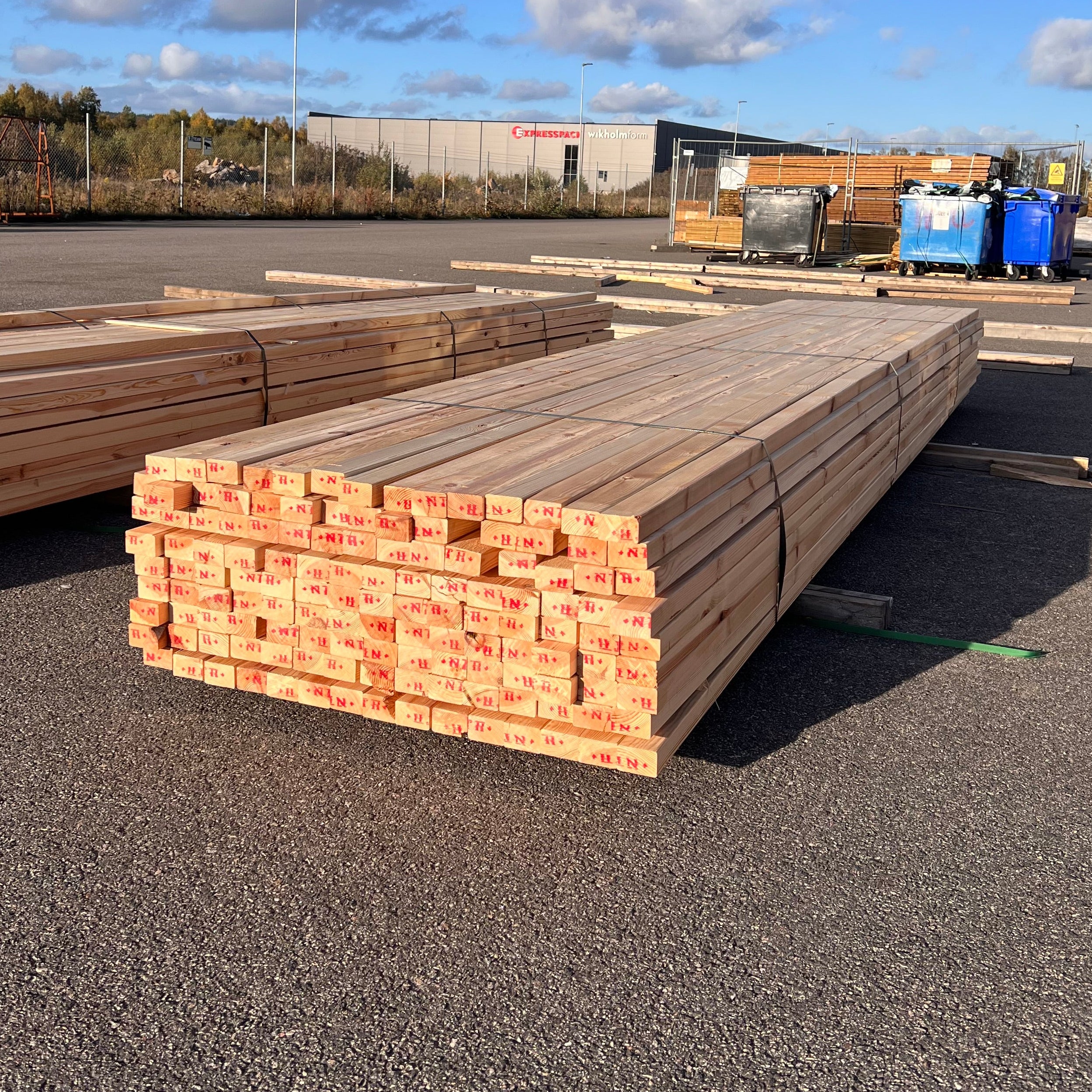 Paket Reglar 45x70 – 125 st (5,10 m, Furu)