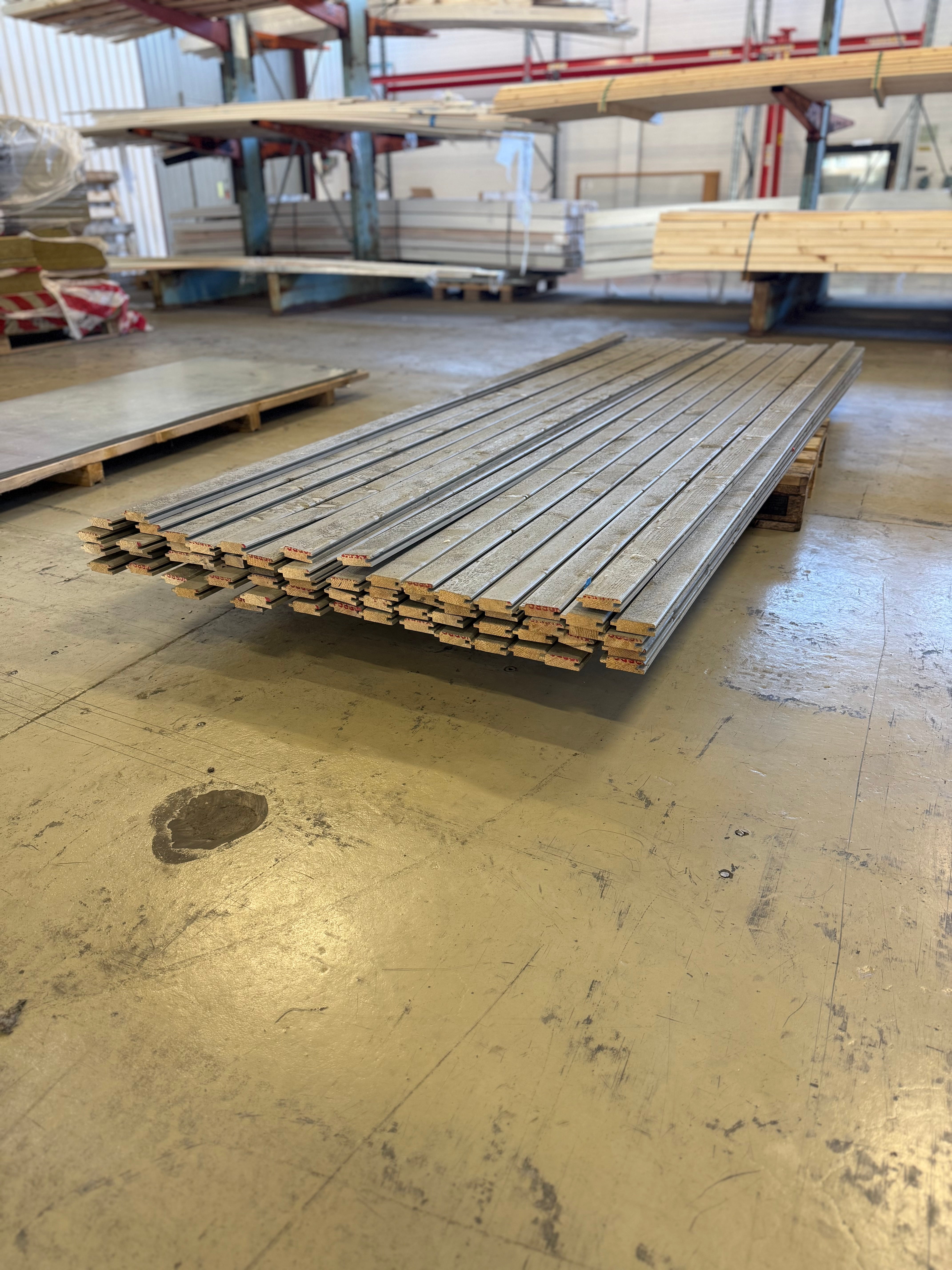 Paket Ytterpanel 22x70 mm – 3,00 m – 62 st