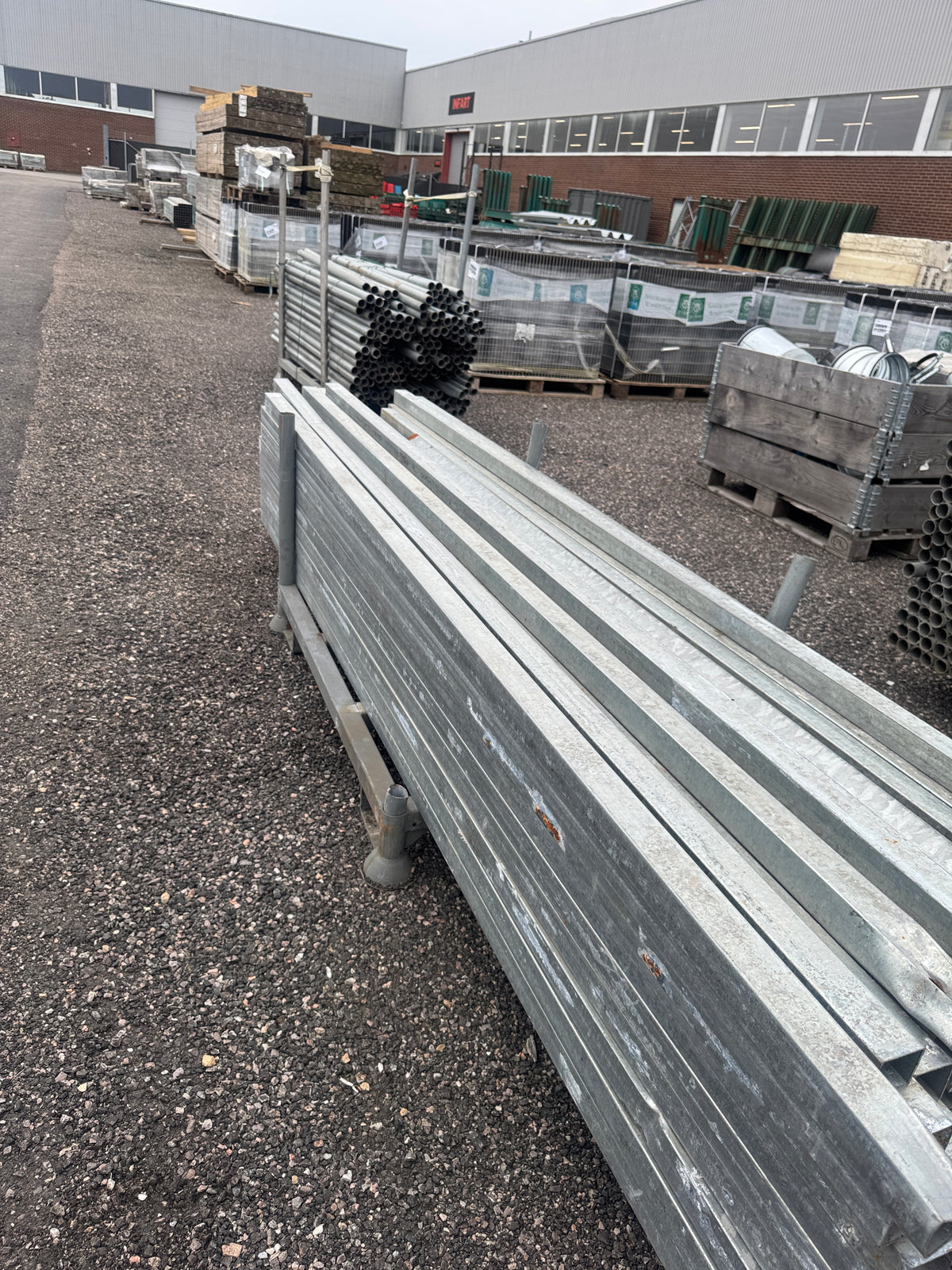 Pall Galvade Fyrkantsrör 50x50mm – 2,76m – 96st