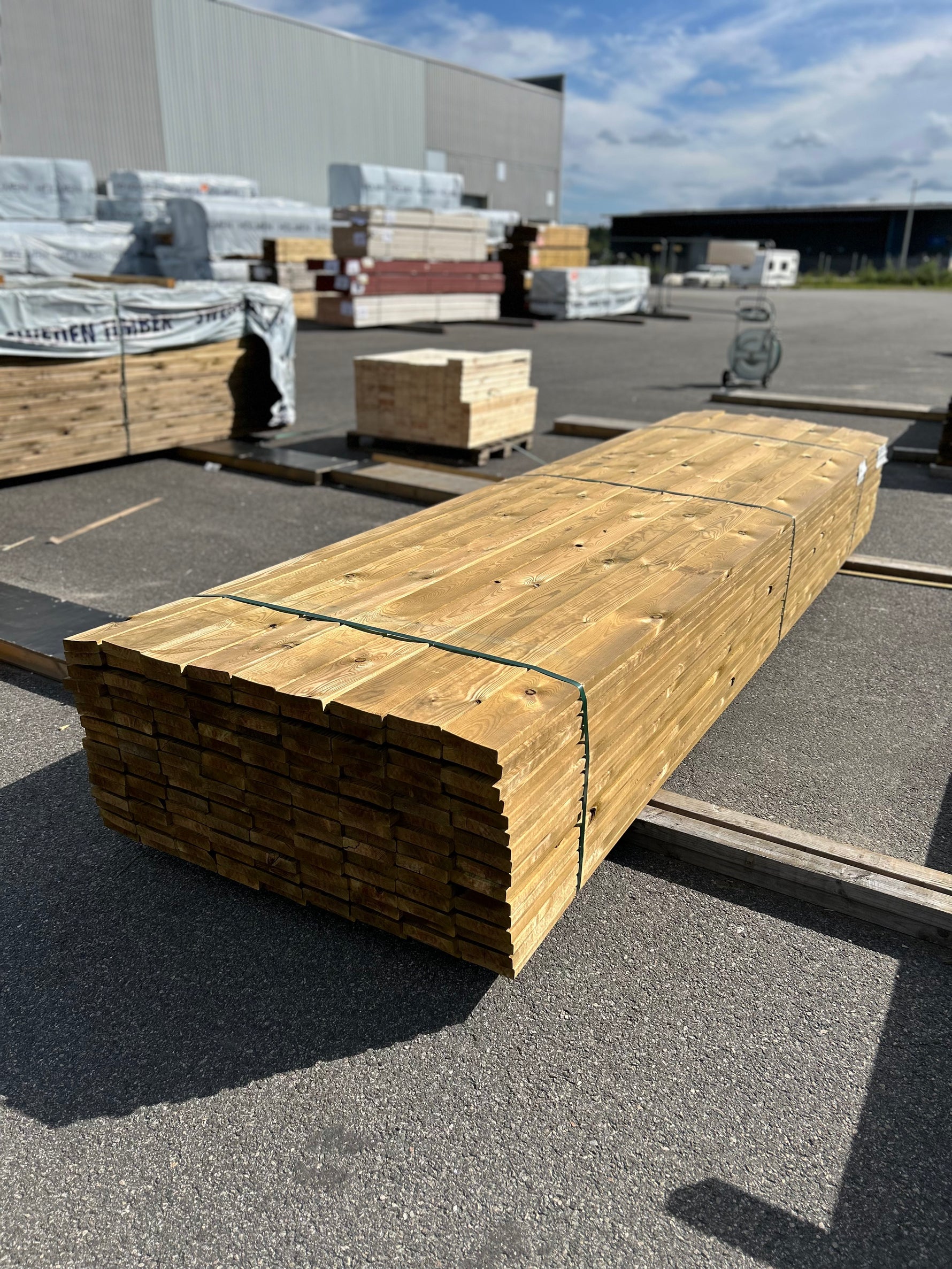 Paket Trall Furu 28x120mm 4,20m 144st Impregnerad B-kvalitet