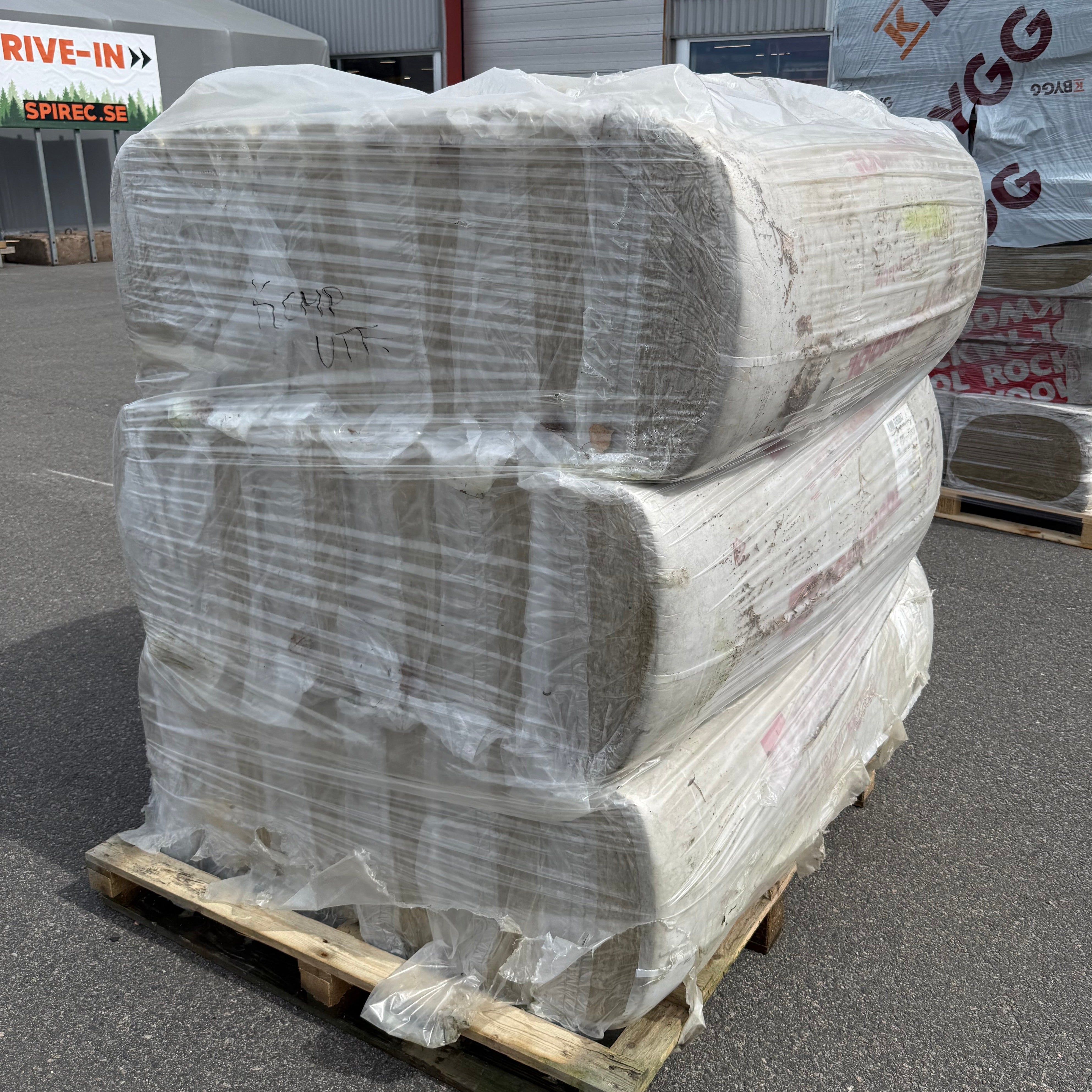 Parti Rockwool Stålregelskiva 37, (18 balar) 195mm