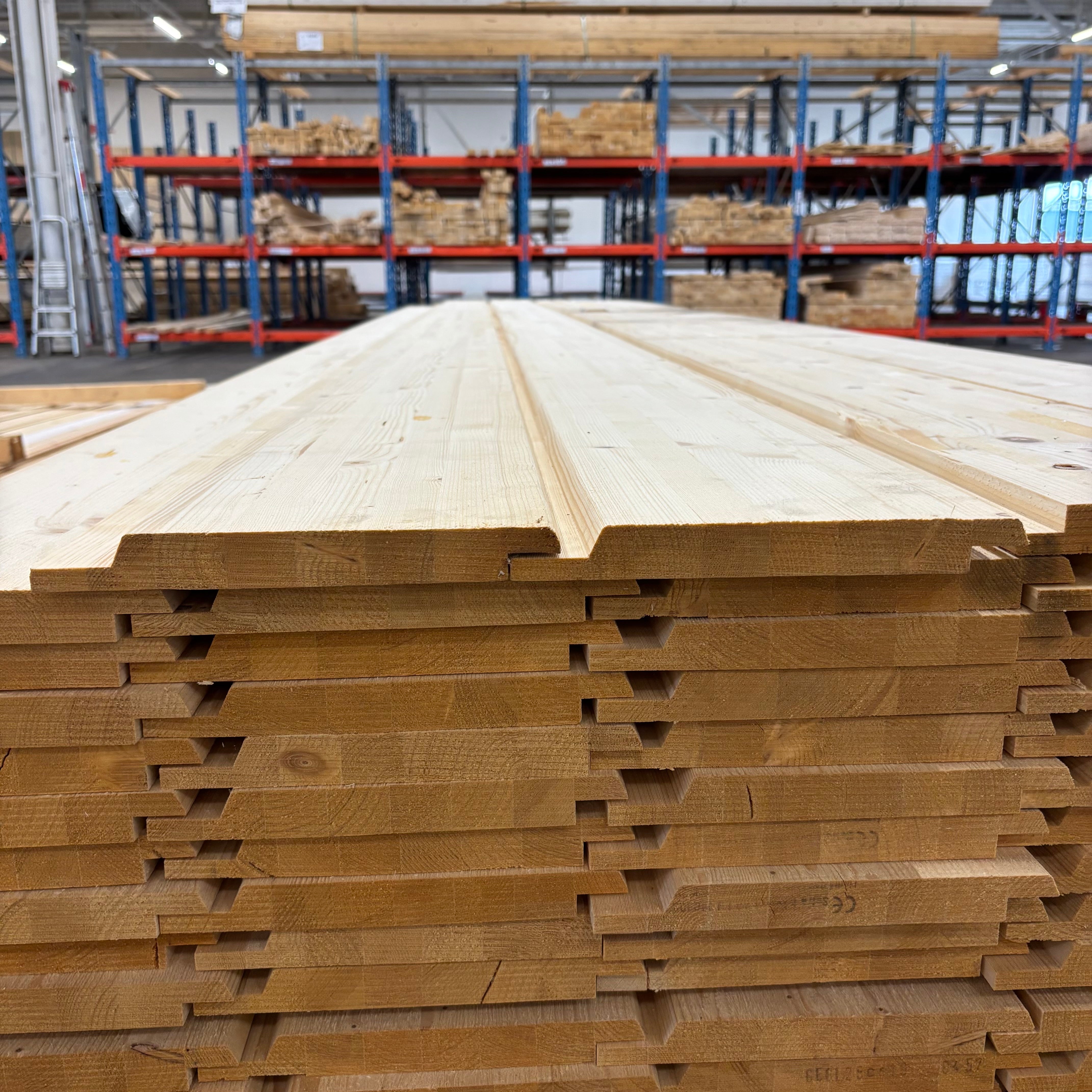 Paket Ytterpanel Dubbel Fasfals 25x225mm – 109 st