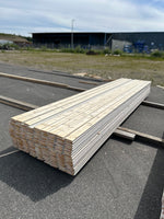 Paket Ytterpanel Dubbelfas Halvspont 22x120mm Grundmålad 161st 4.50m Grundmålad