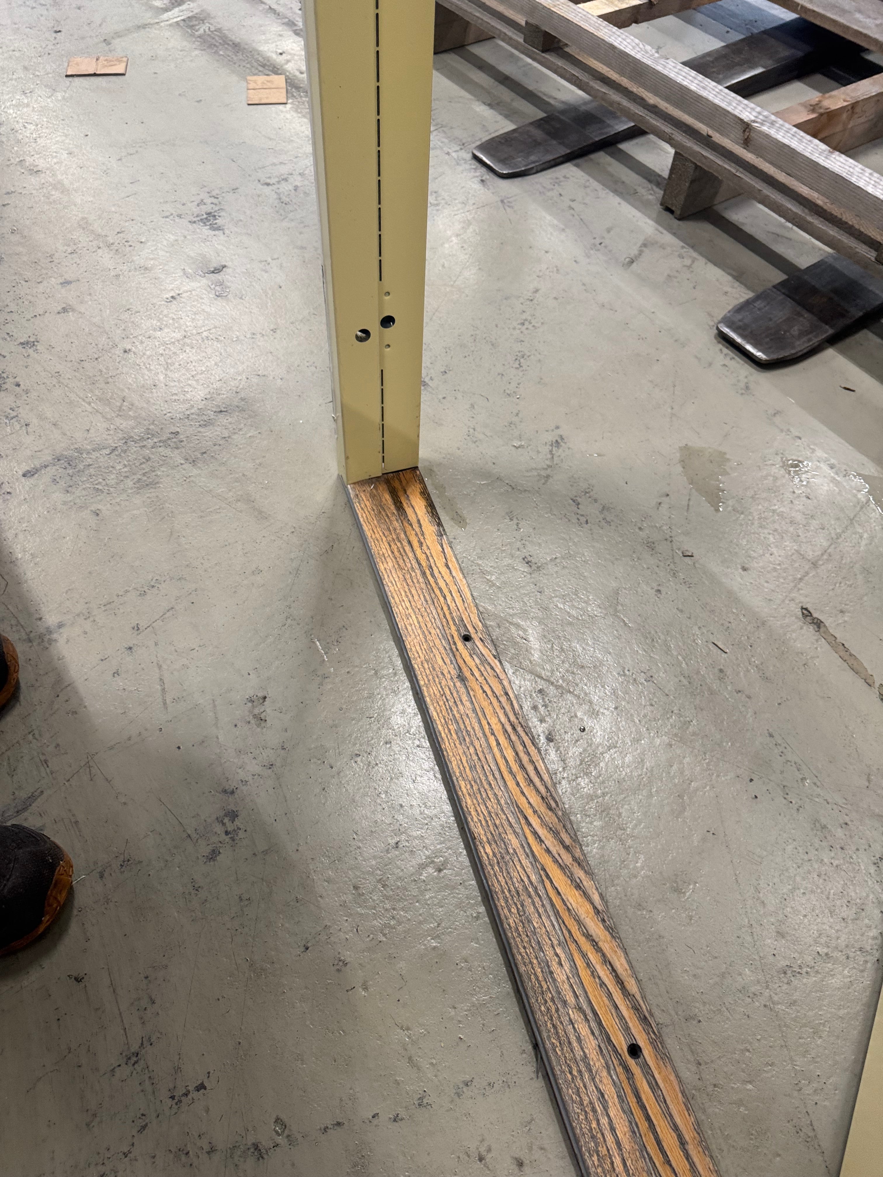 Lägenhetsdörr / Ståldörr Daloc – 99,5x219,5 cm (Vänsterhängd, Gul)