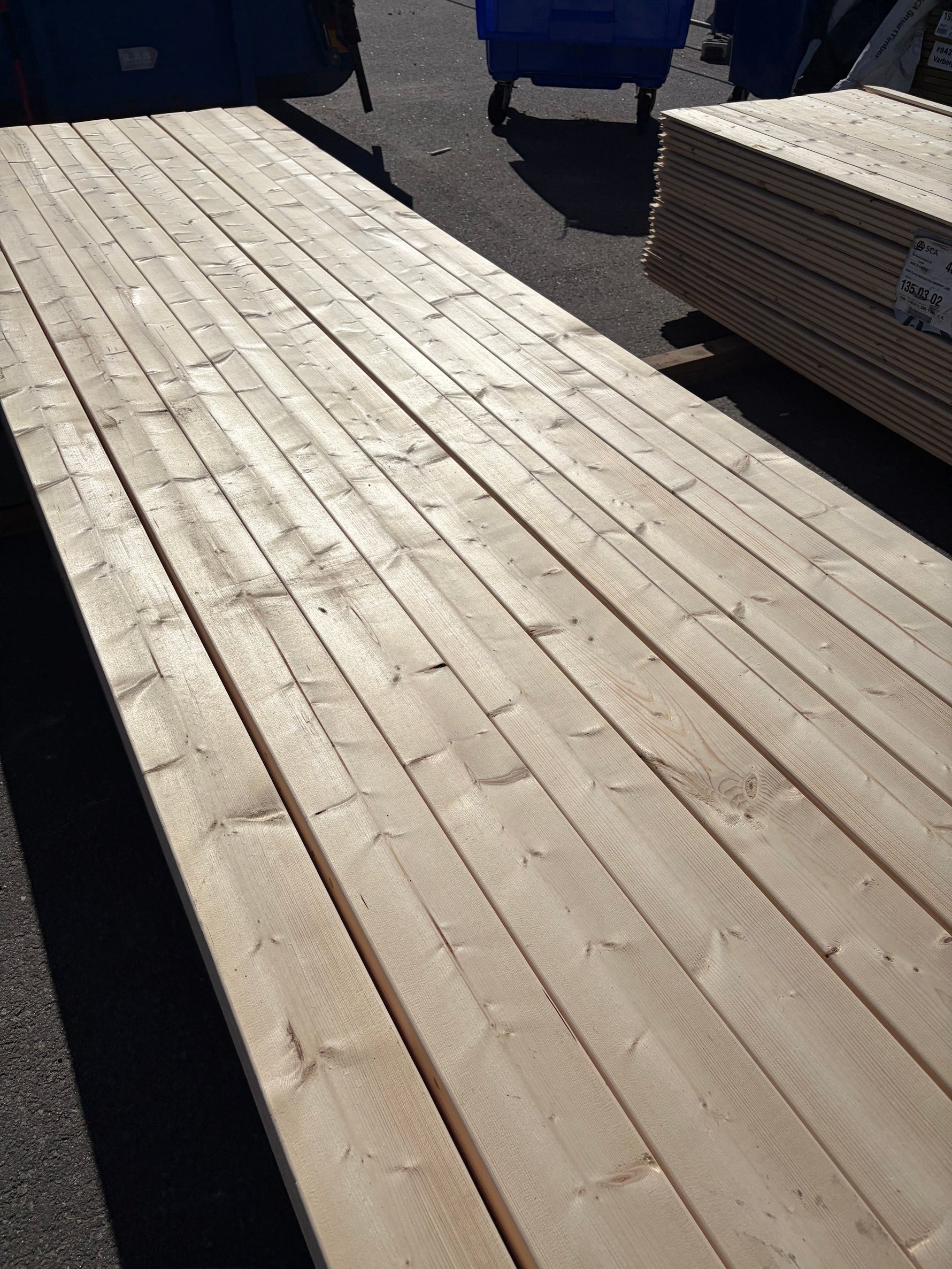 Paket Reglar 45x120mm 4,80m 117st C24 Väderbitet