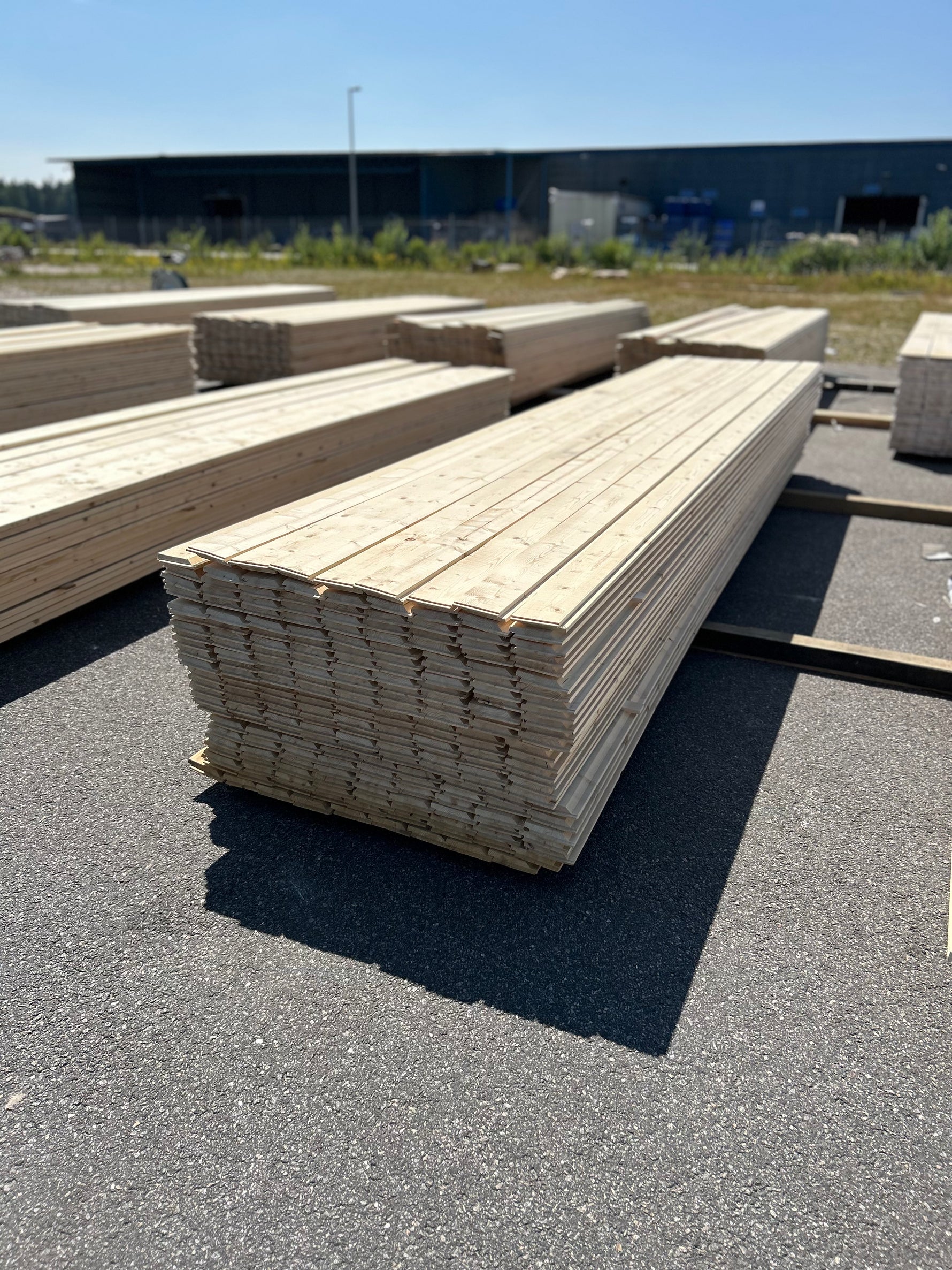 Paket Enkelfasspont Ändspont 22x120mm 4.80m 233st Obehandlad