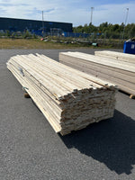 Parti Finsågade Brädor 22x70 mm – 3,60–4,80 m (Andra sortering)