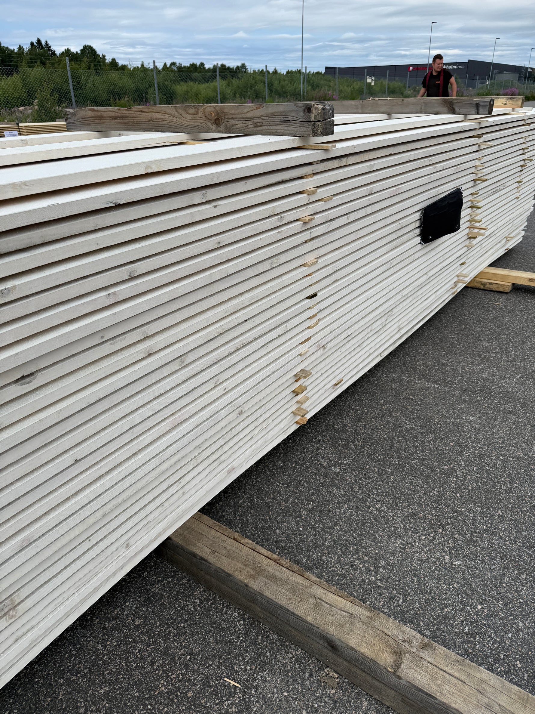 Paket Finsågade Brädor 22x120mm, 219st 4.80m Mellanstruken