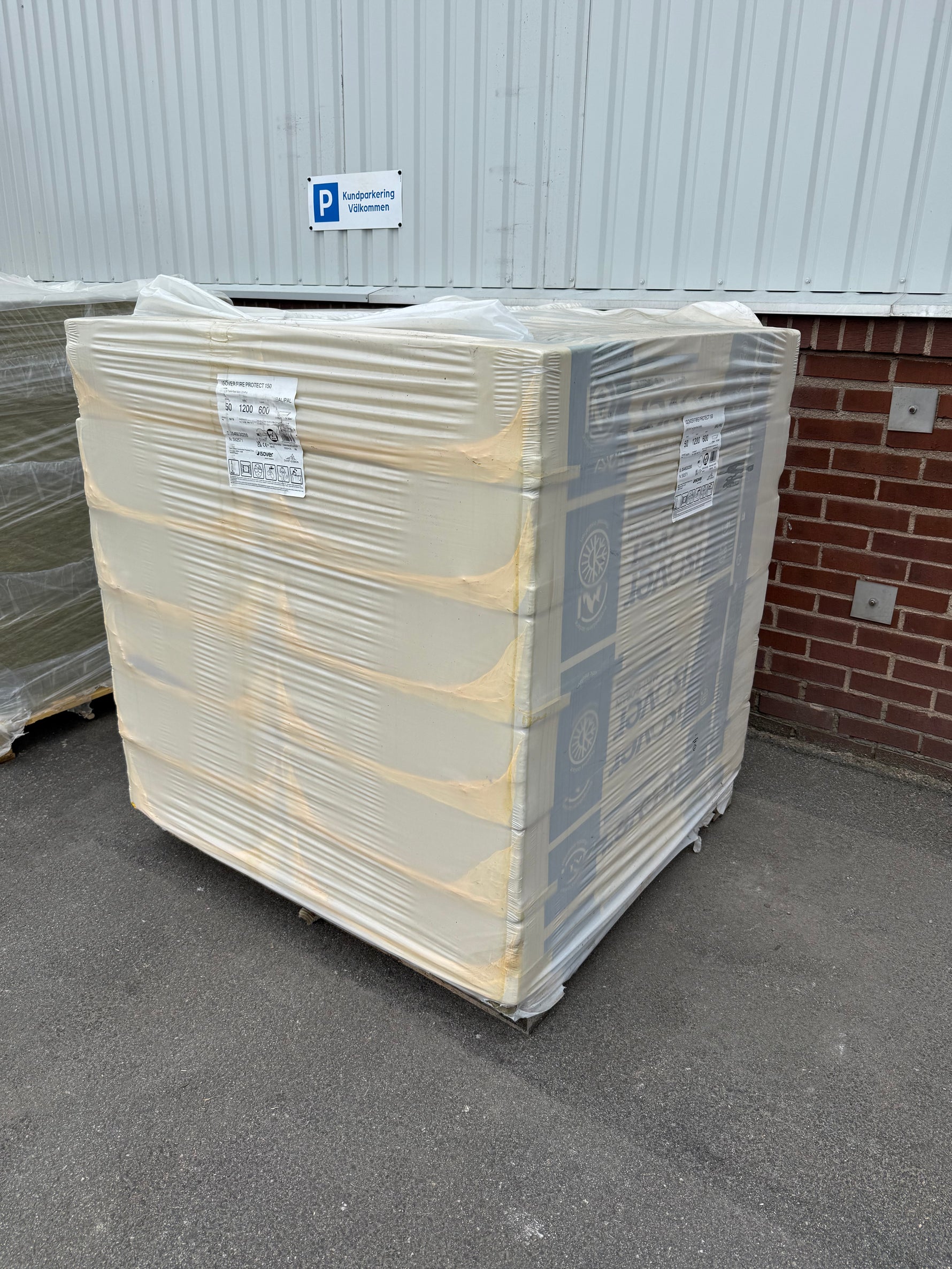 Parti Isover Fire Protect 150 (50mm 34,56kvm)