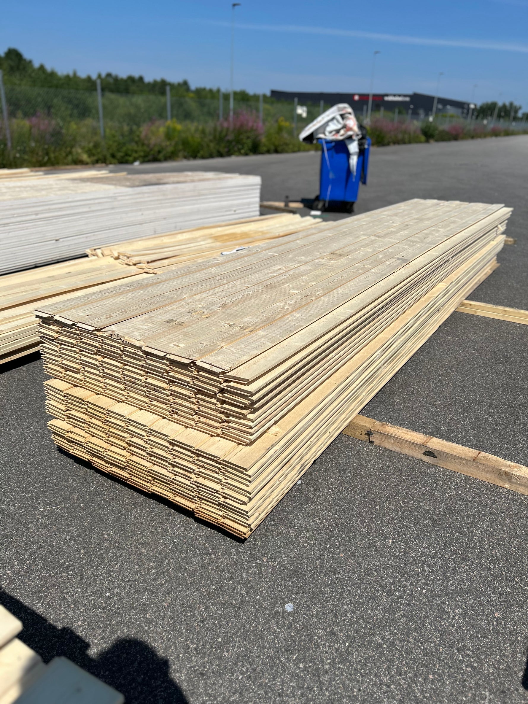 Paket Enkelfasspont Ändspont 22x120mm 4.80m 233st Obehandlad