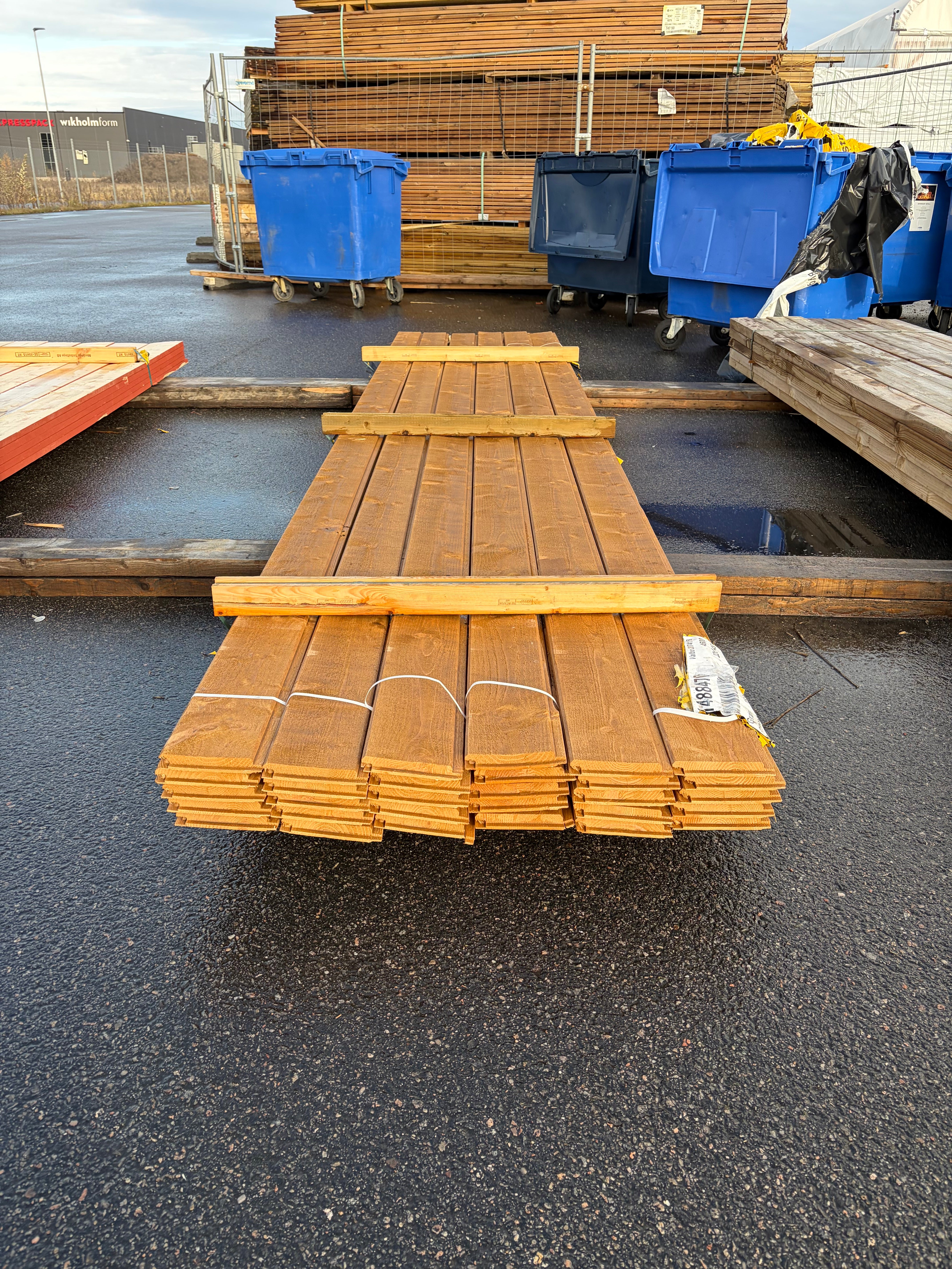 Paket Dubbelfas Ändspont 22x145mm – 30 st (4,5 m, Gran, Lasyr Alcro 324 Murkla)