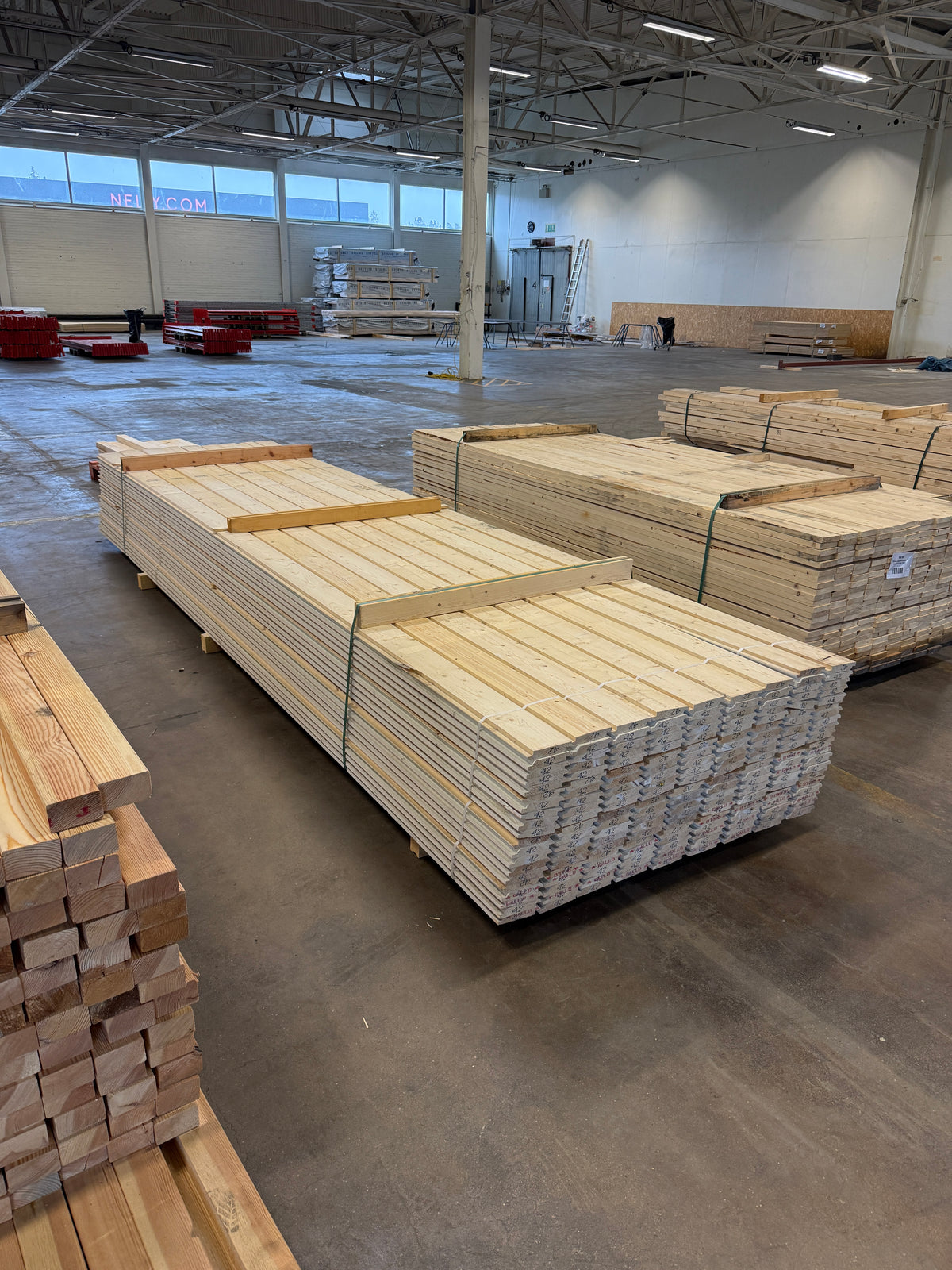 Paket Dubbelfasspont Grundmålad 22×120 mm – 4,20 m – 180 st