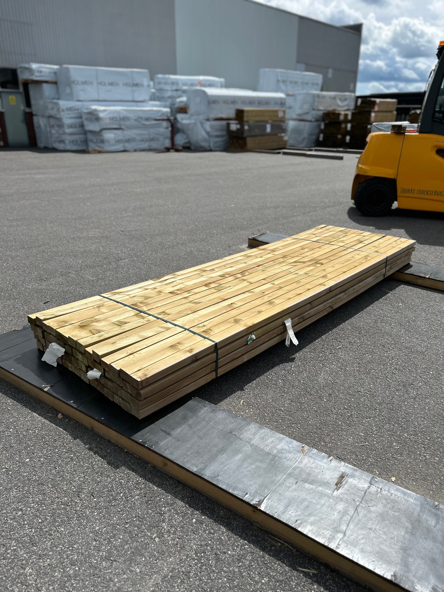Paket Tryckimpregnerade Reglar 45x70mm 56st 3.30m