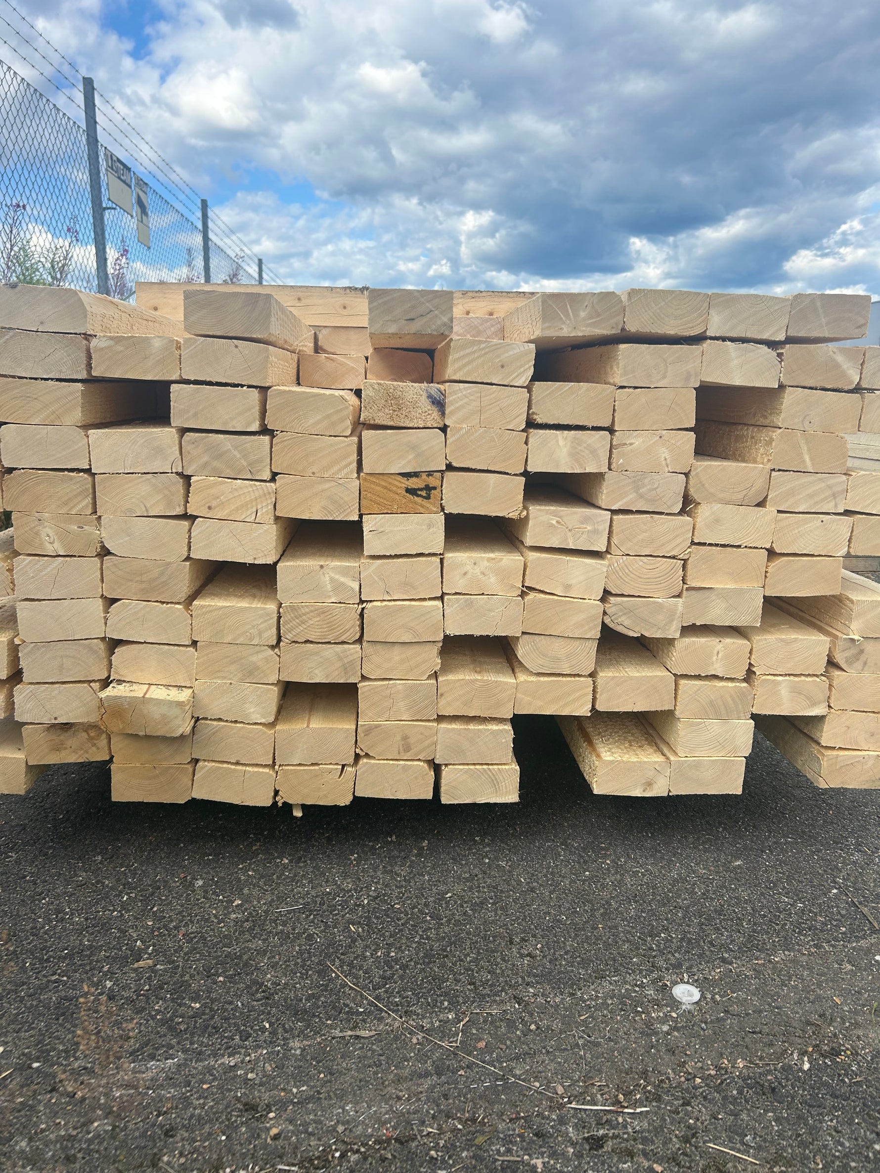 Paket Reglar 45x90mm 4,50-5,40m 144st Ohyvlat