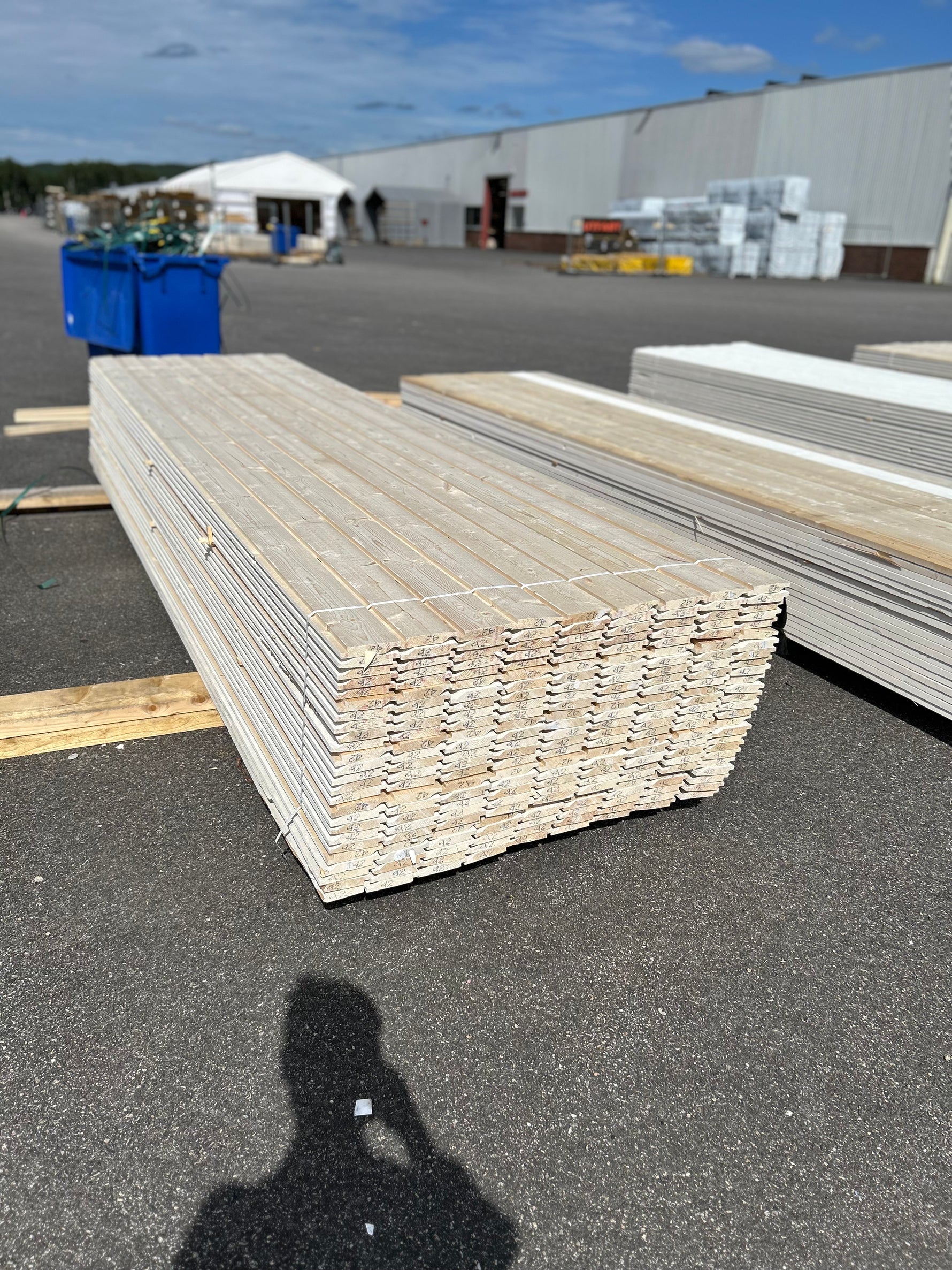 Paket Enkelfas Halvspont 22x120mm 4.20m 225st Grundmålad
