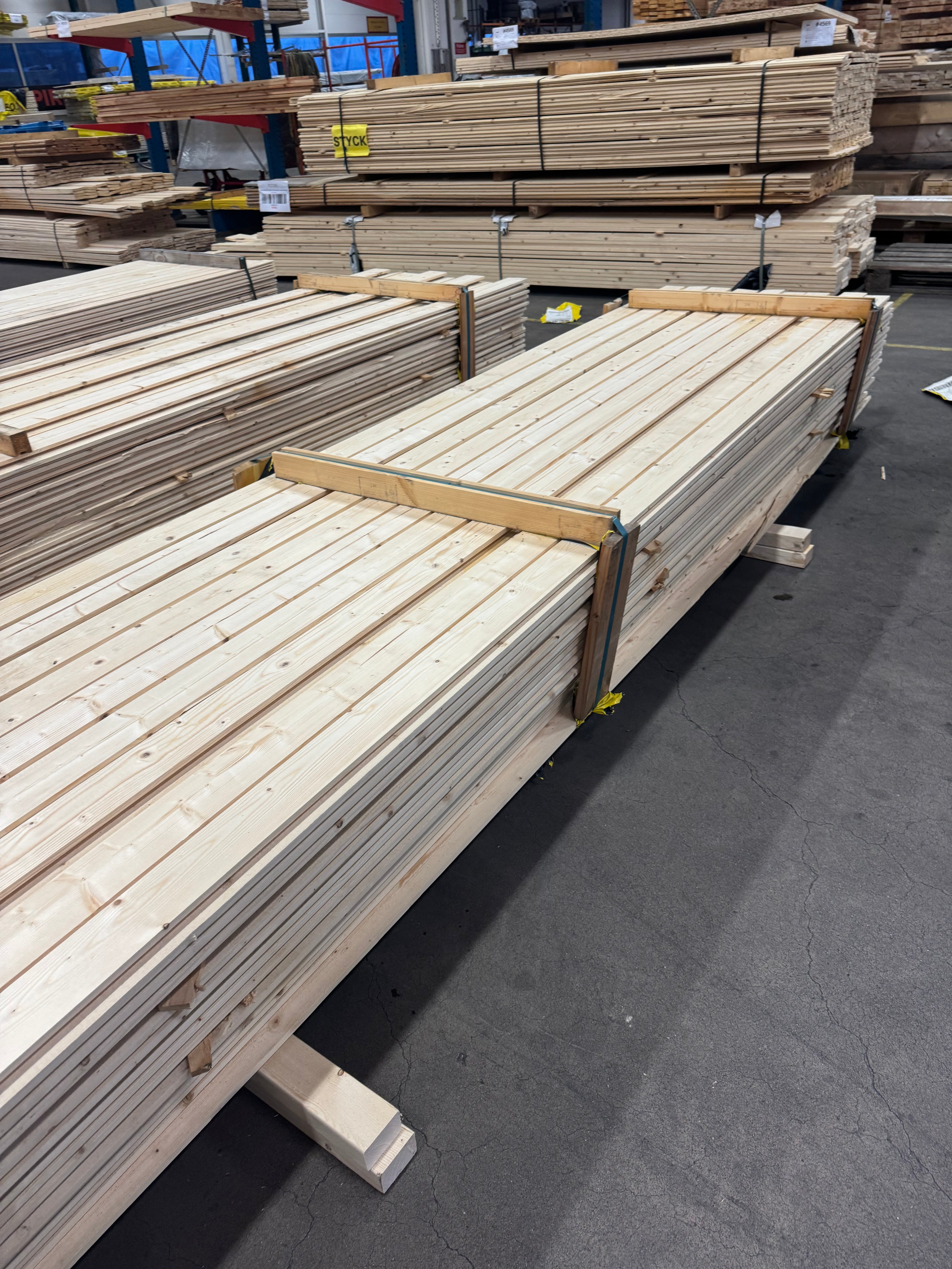 Paket Ytterpanel 22x95mm 198st 4.20m