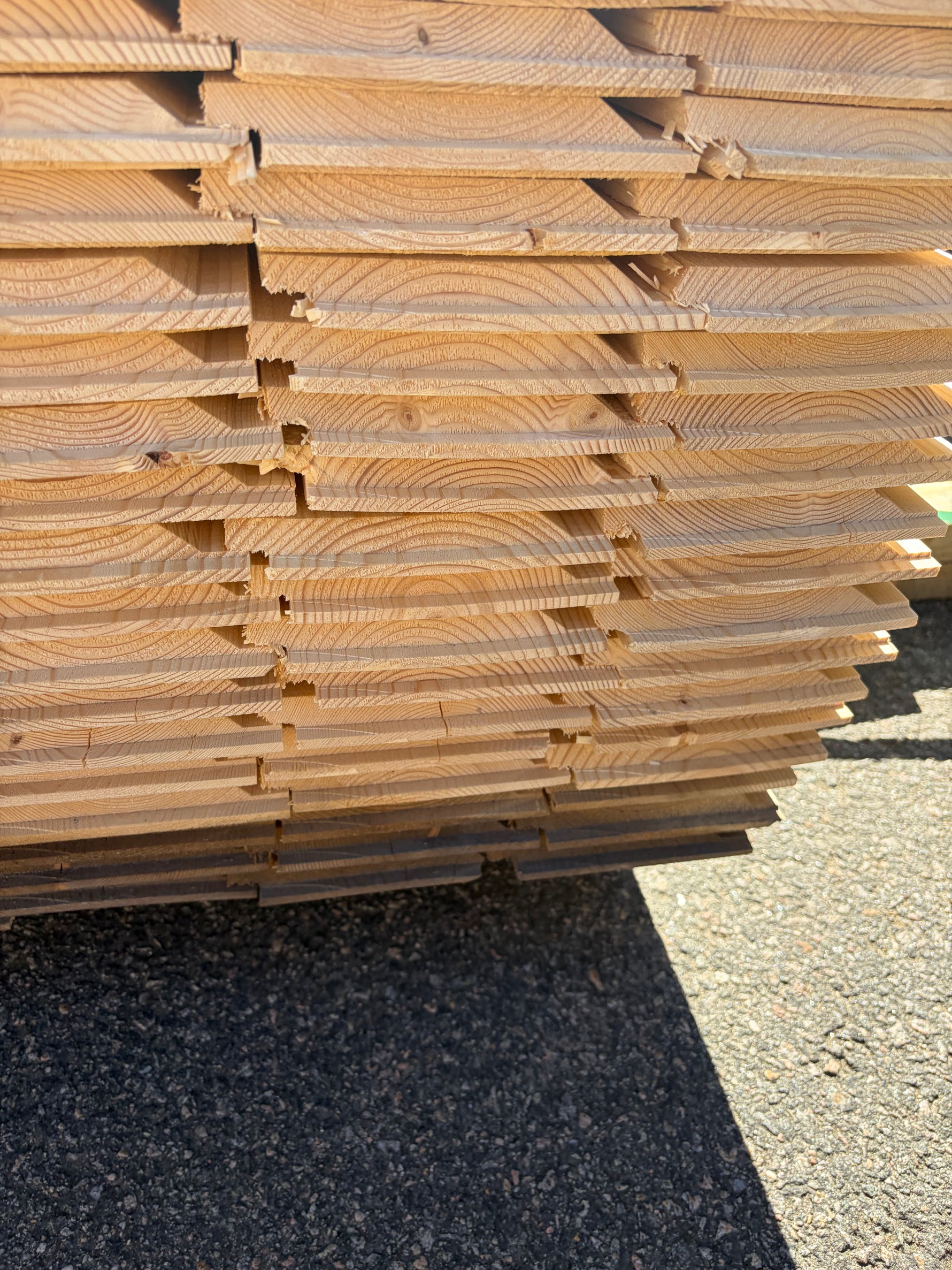 Paket Enkelfas Fals Ändspont 22x145mm, 208st 3.6m