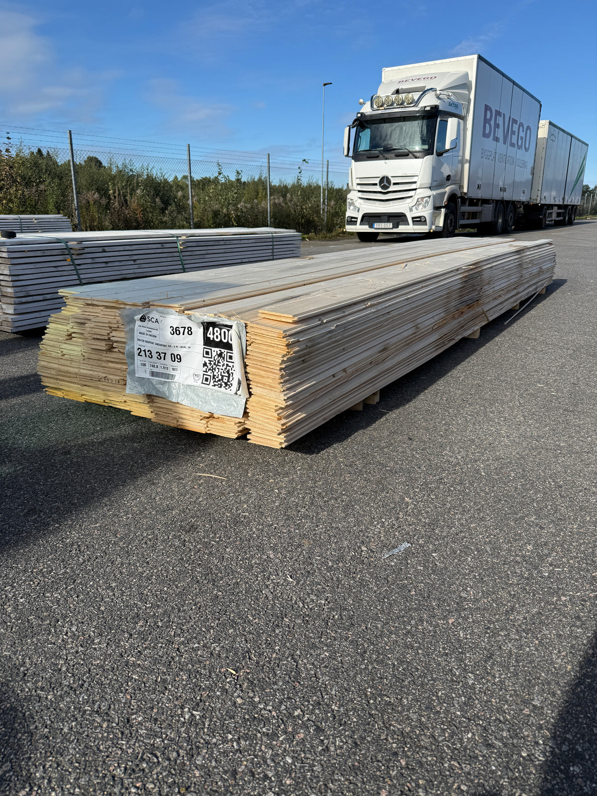 Paket Råspont 20x120mm 4,80m 158st (Andra Sortering)