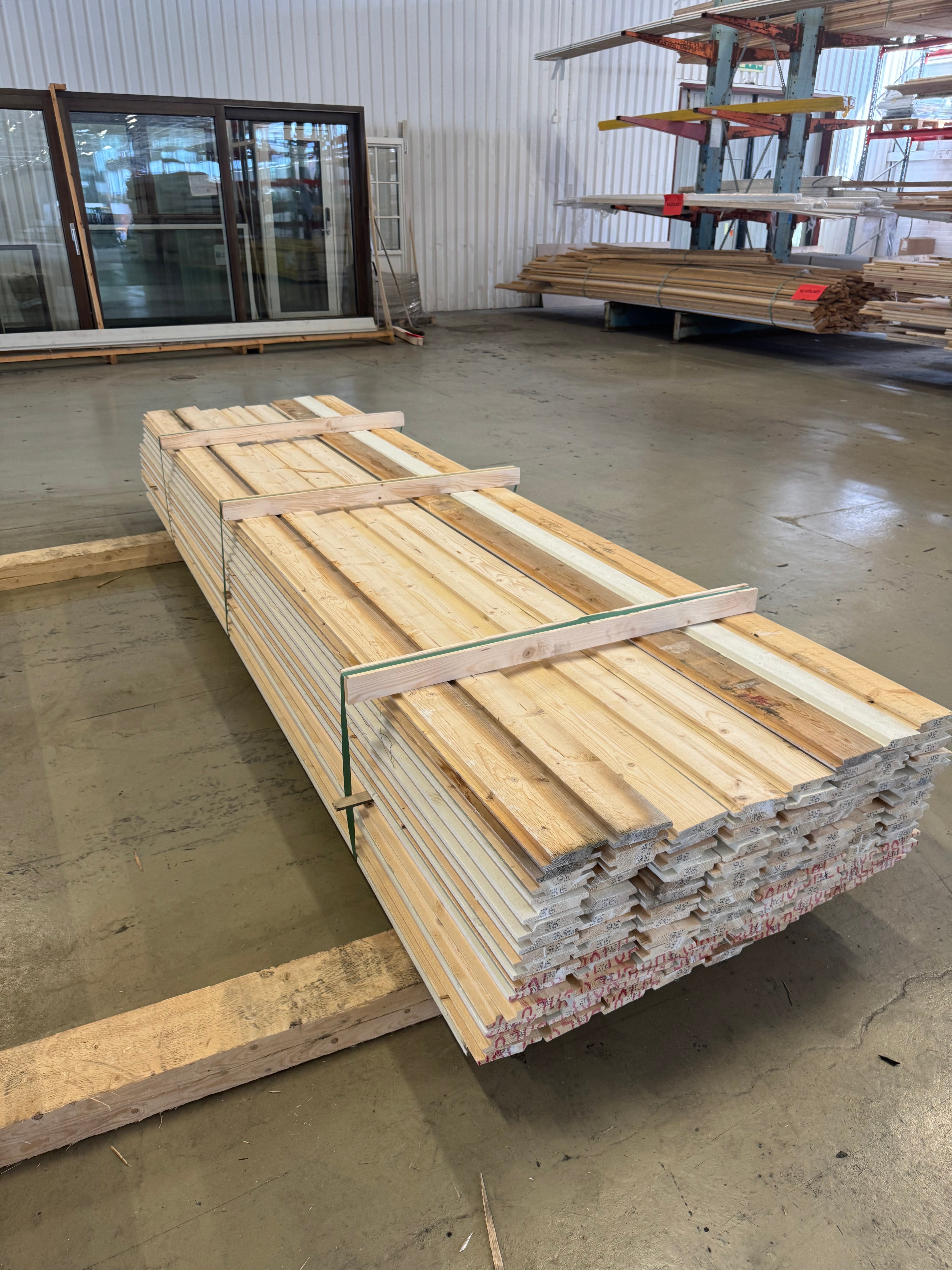 Paket Spårpanel Falsad Fasade 22x120 – 141st 3.60m