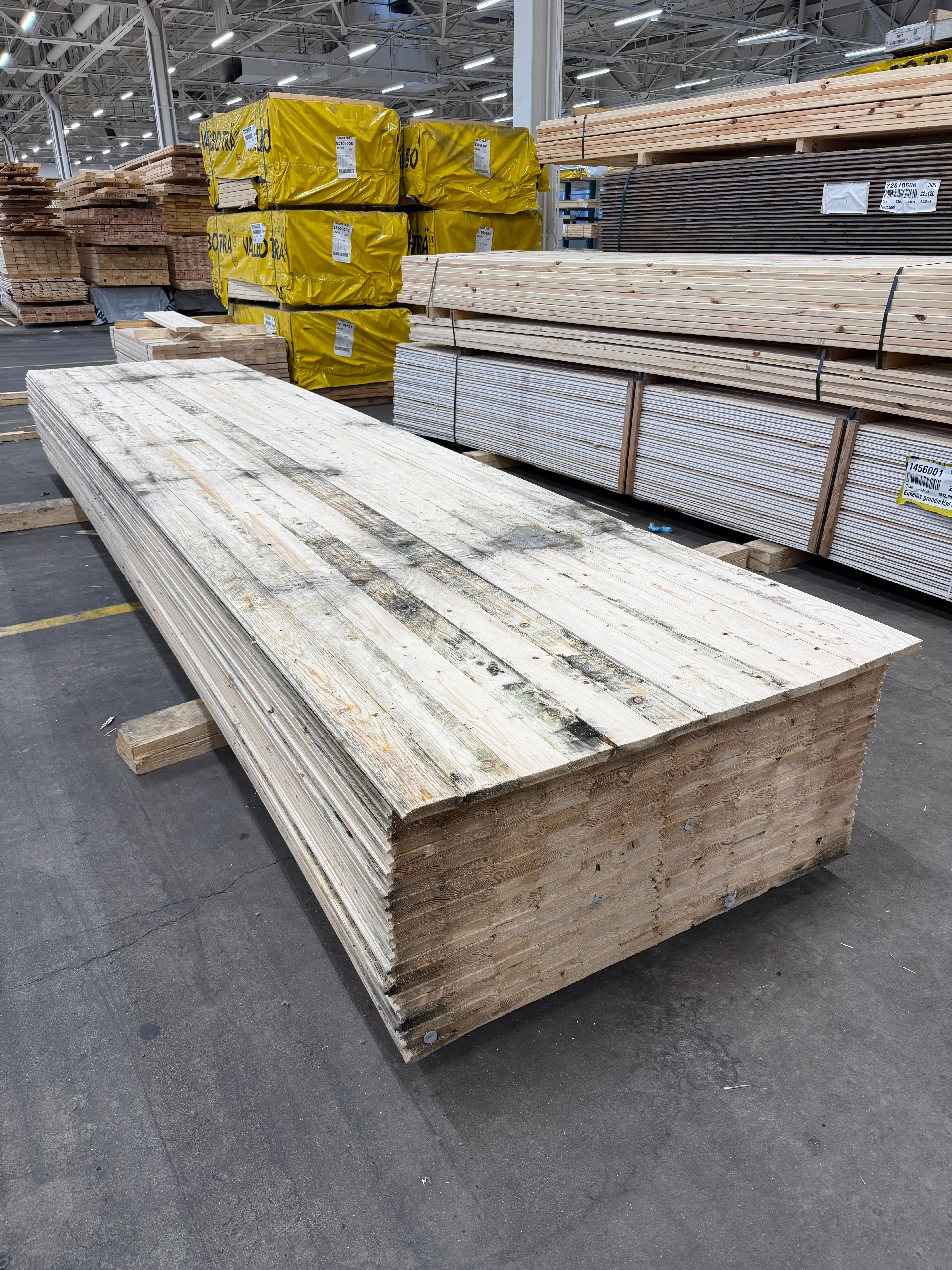 Paket Råspontluckor 20mm- 5.40m 52st (Mögligt)