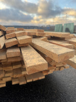 Paket Läkt 19x52 – 342 st (4,2–4,8 m, ohyvlade) - Spirec