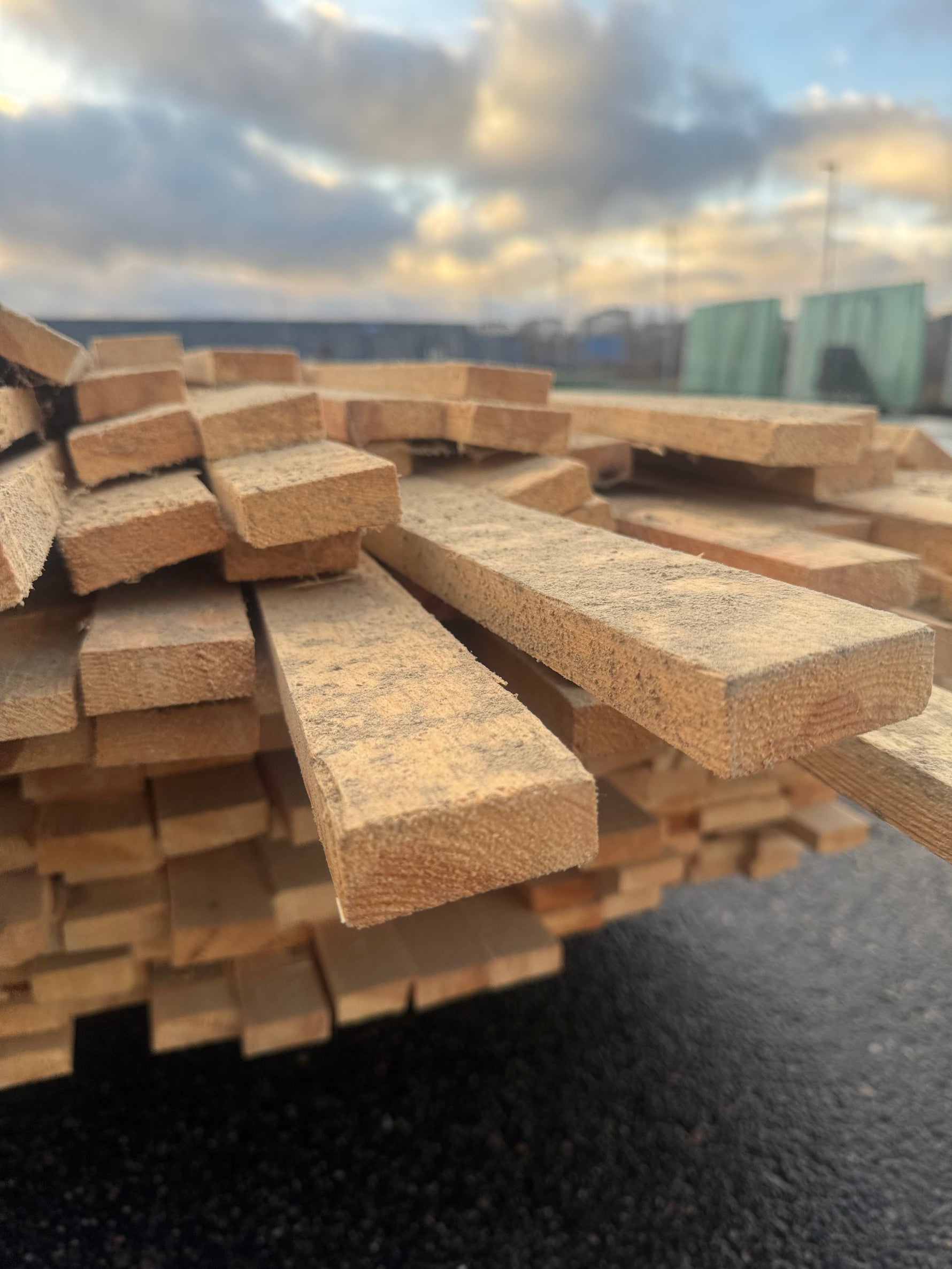 Paket Läkt 19x52 – 342 st (4,2–4,8 m, ohyvlade) - Spirec