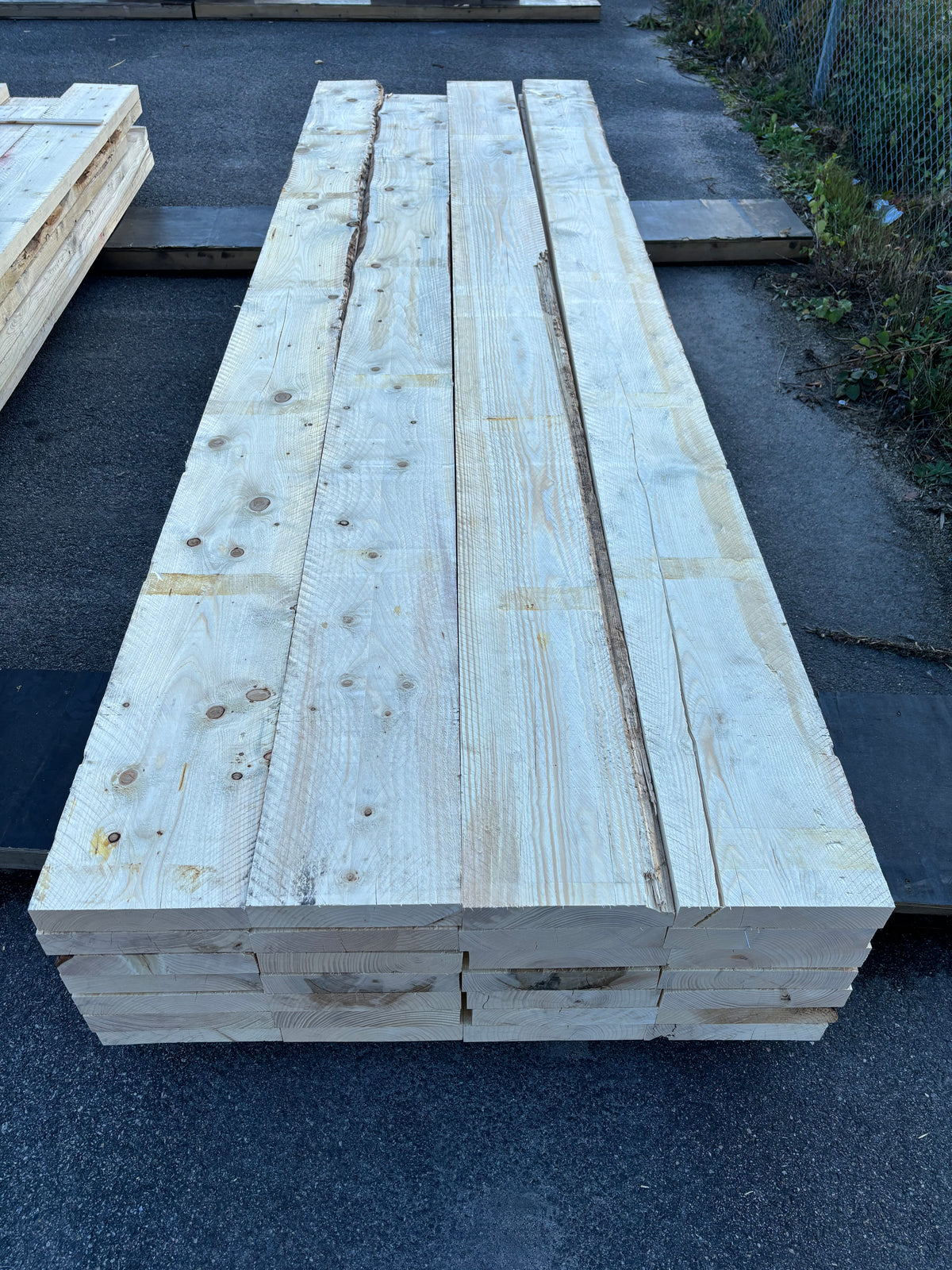 Paket Ohyvlade Reglar 47x248mm (3,30–3,60m) 28st Gran