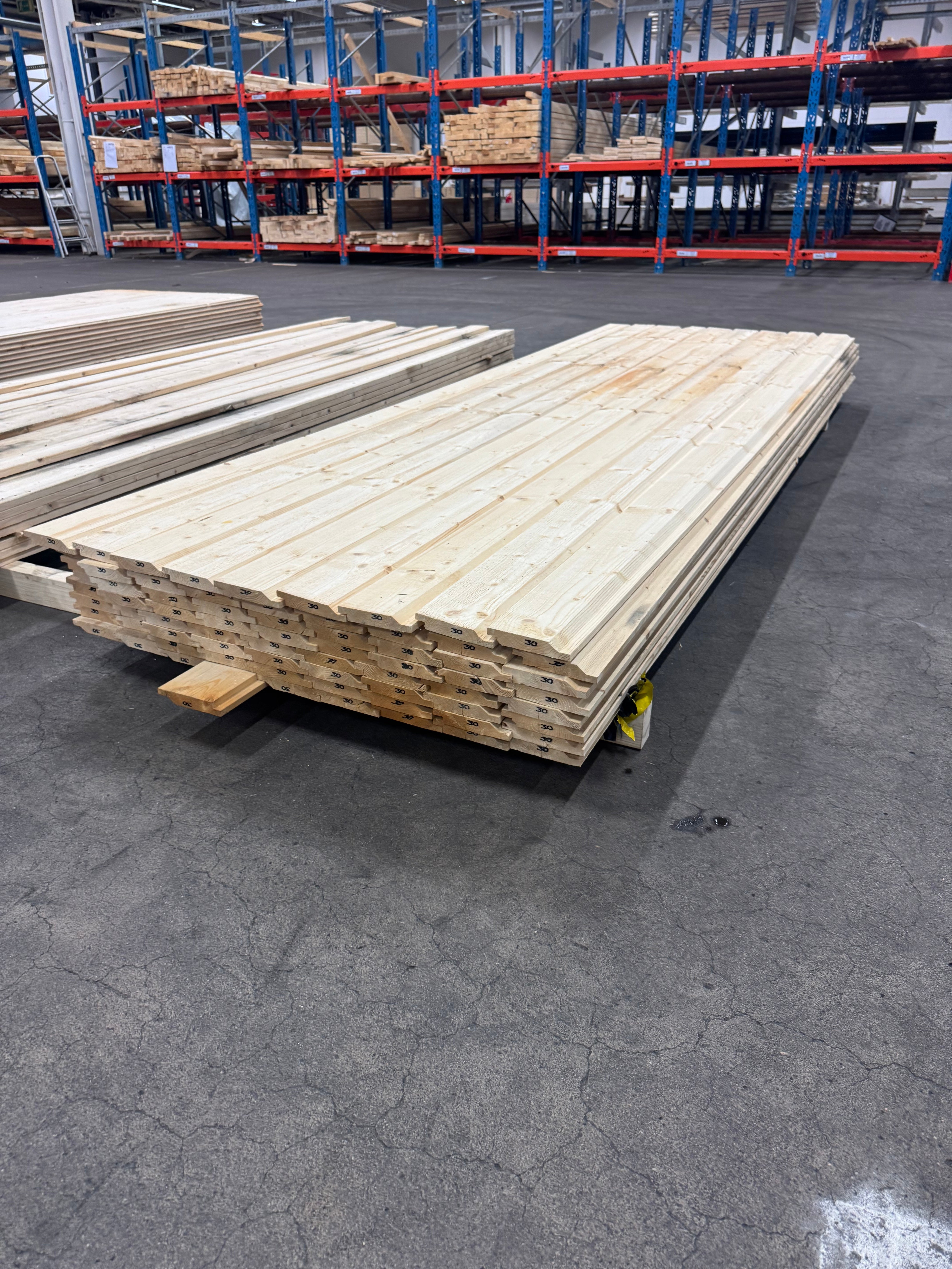 Paket Enkelfas fals 22x120mm 72st 3.0m Mögel