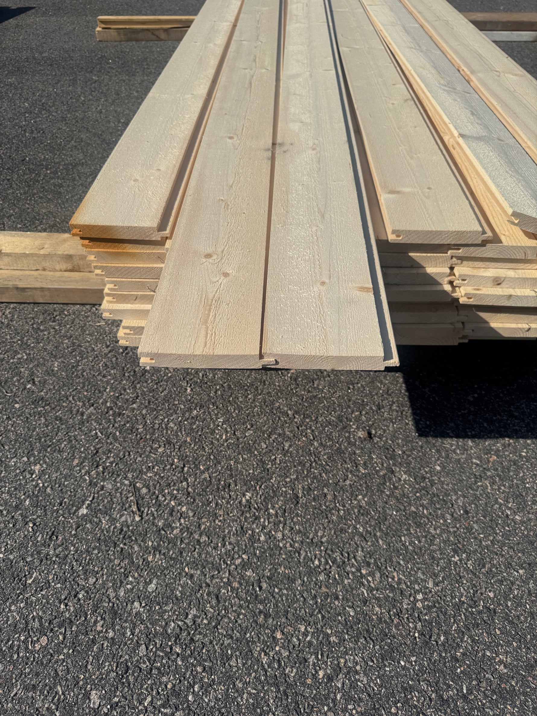 Paket Ytterpanel 22x145mm 2,70m 62st Obehandlad