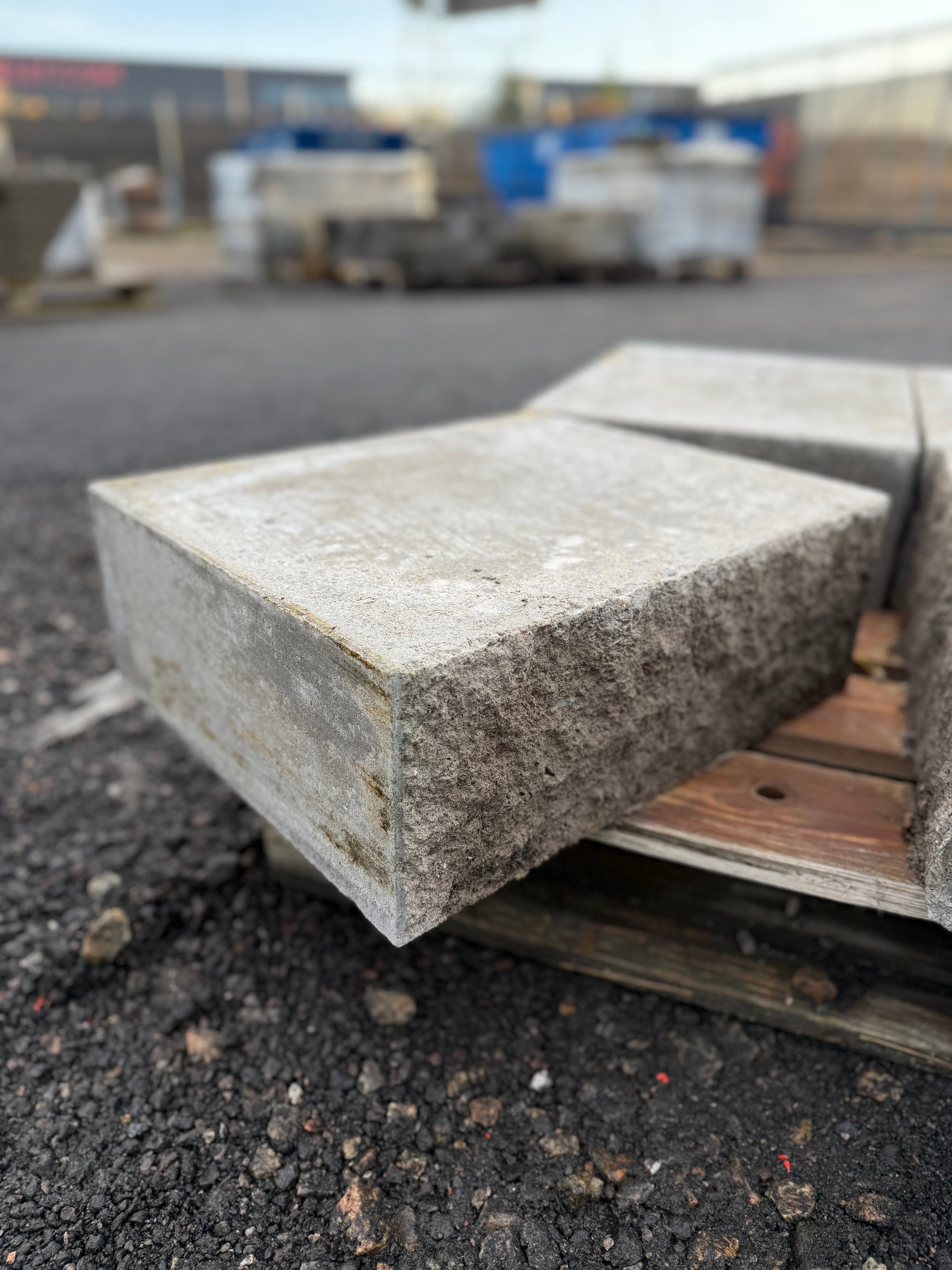 Parti Blocksteg MegaStep 150x350x420mm – Grå (6 st)