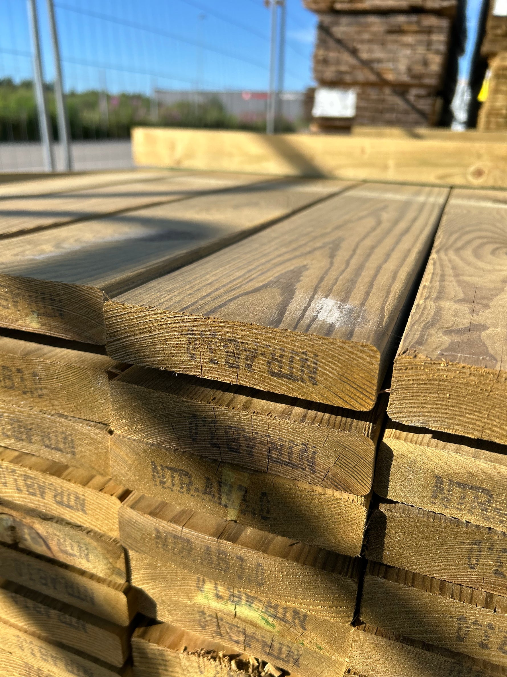 Paket Tryckimpregnerad Trall 28x120mm 3,00m 135st B-Sortering