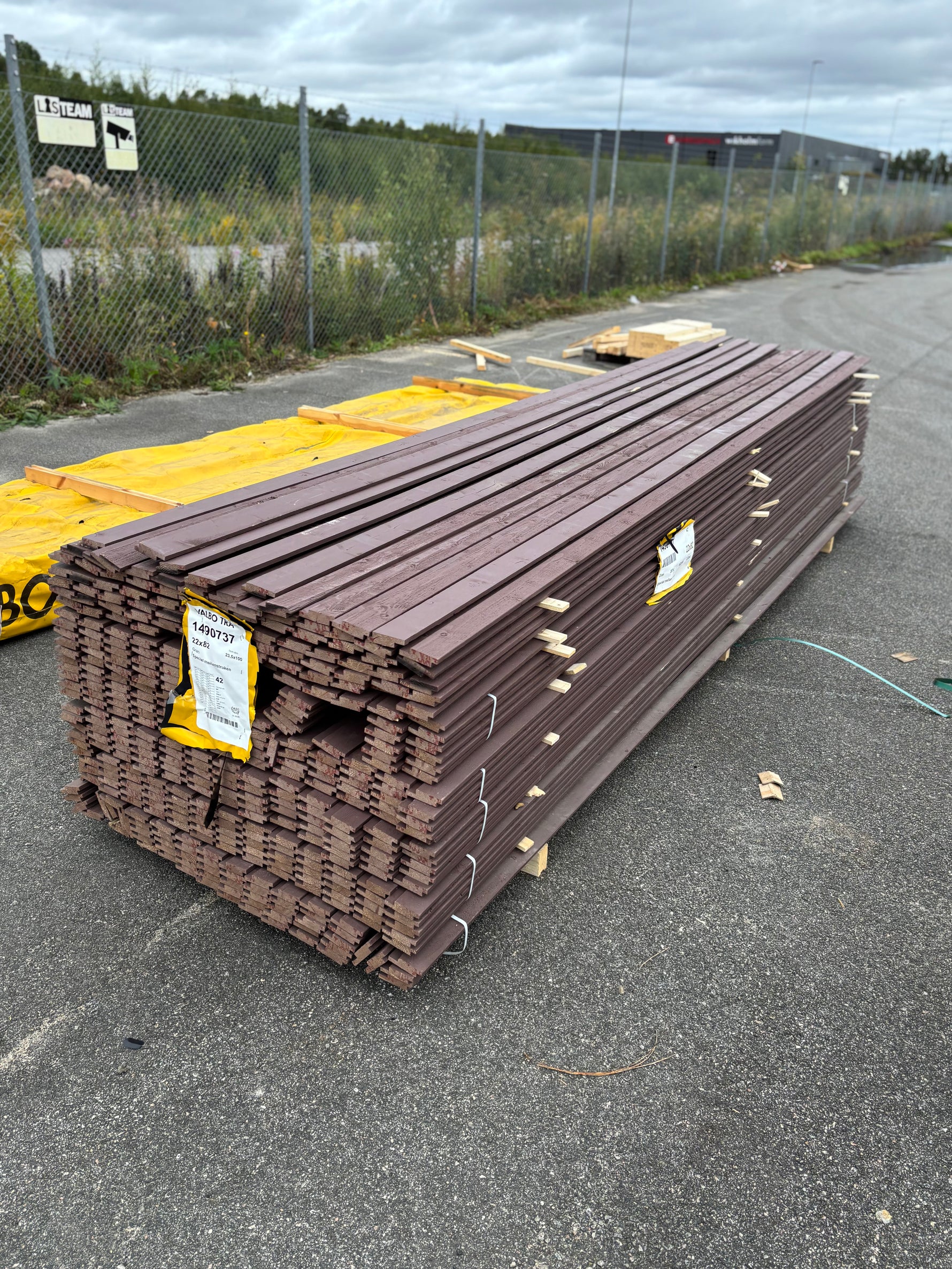 Paket Ytterpanel Elingepanel 22x88mm – 387st, 4,20m