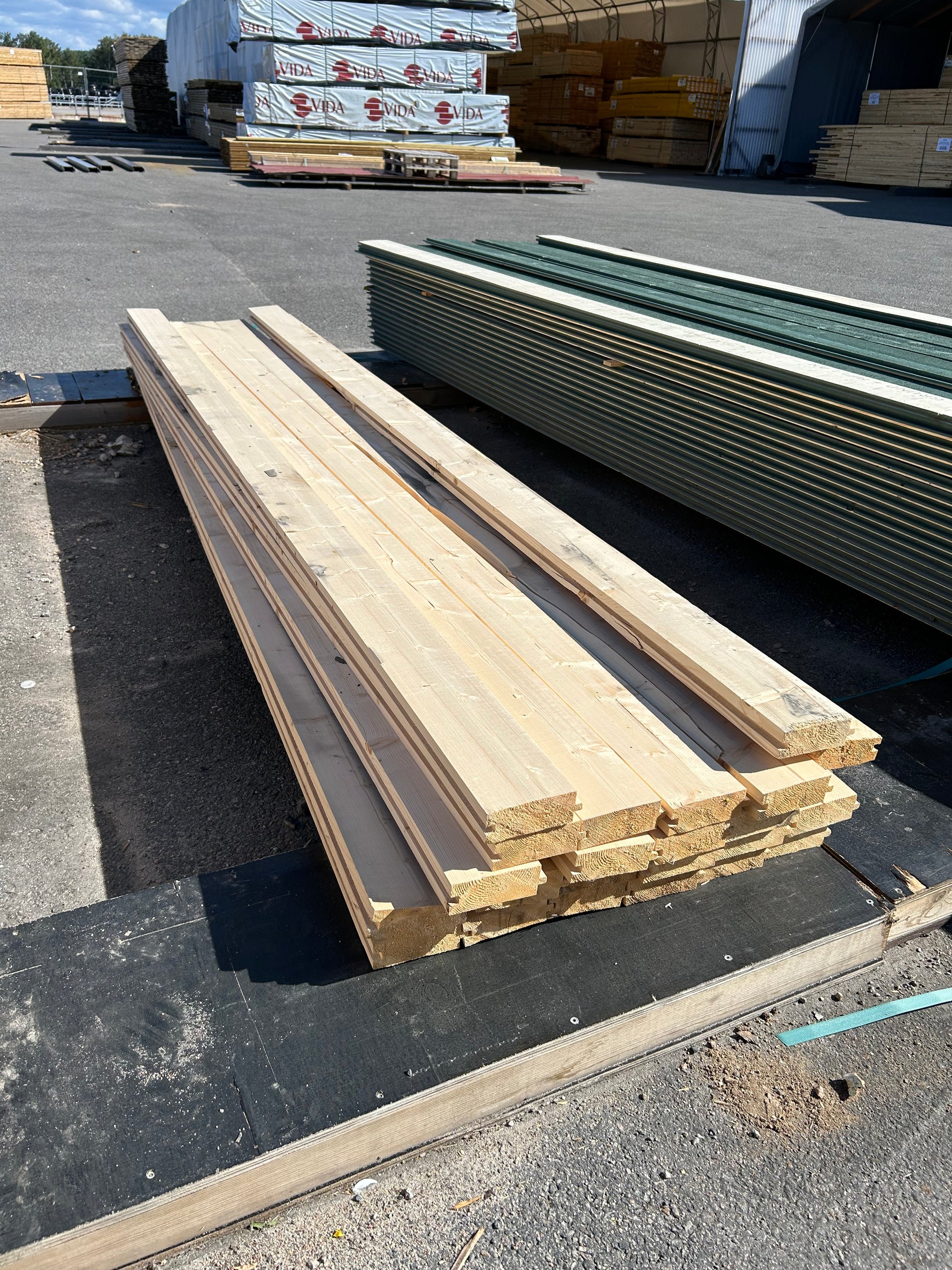 Paket Slätspont 45x120mm 3,00m 23st Gran