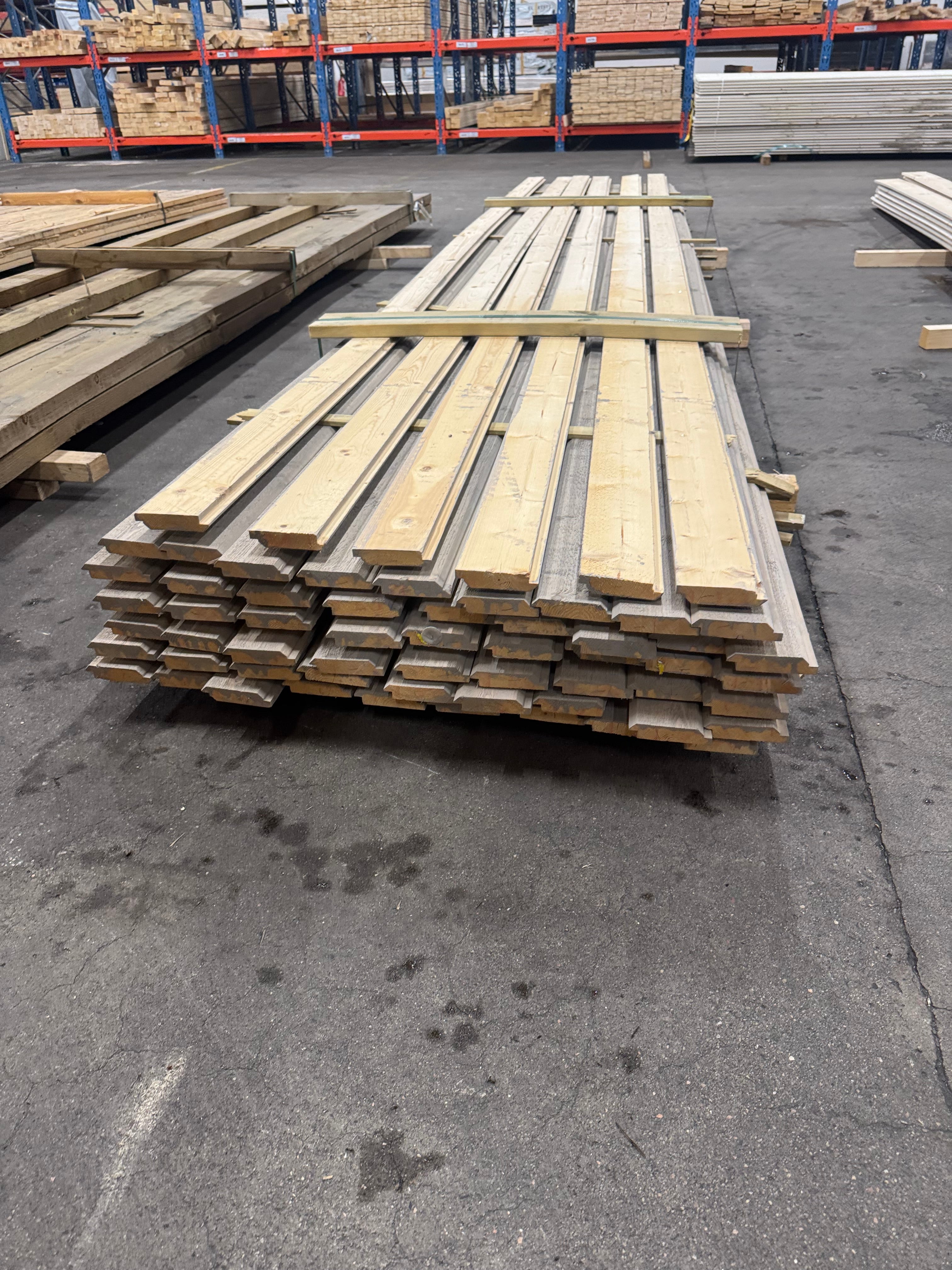 Paket Ytterpanel Dubbelfas 22x95mm – 60 st (4,50 m)