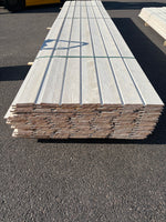Paket Ytterpanel Dubbelfas 22×145 mm 4,50 m – Vit Grundmålad, 98 st