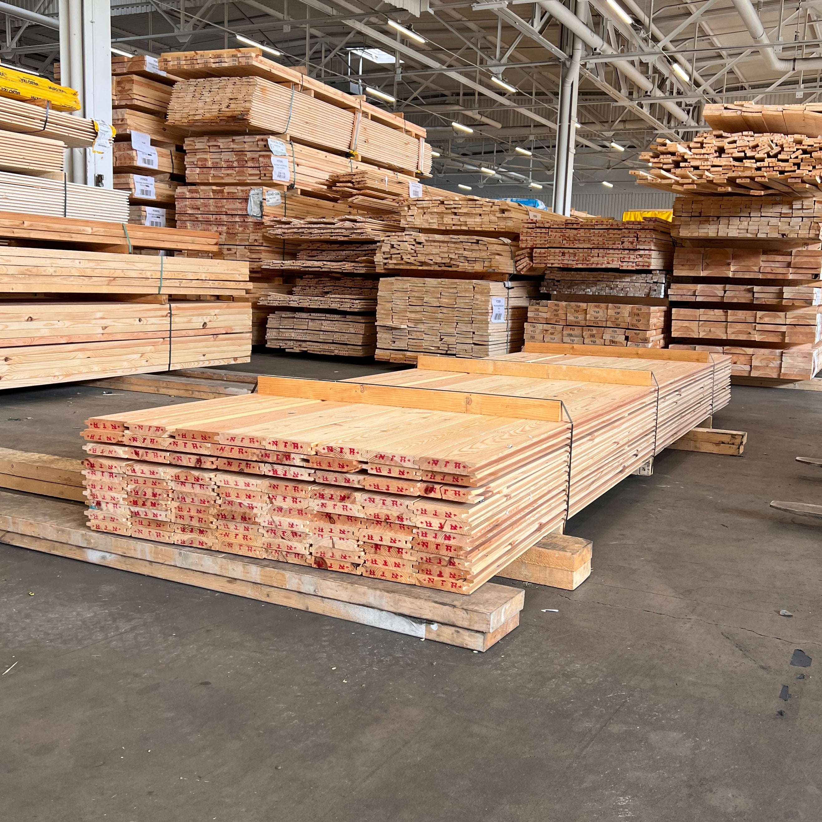 Paket Panel 27x145mm – 80 st (4,20 m, Obehandlad Furu, Andrasortering)