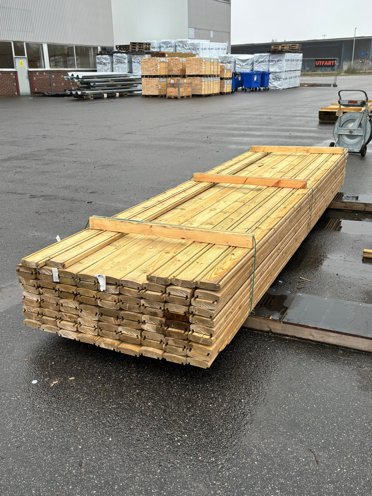 Paket Tryckimpregnerade Handledare 34x120mm 4.20m 86st