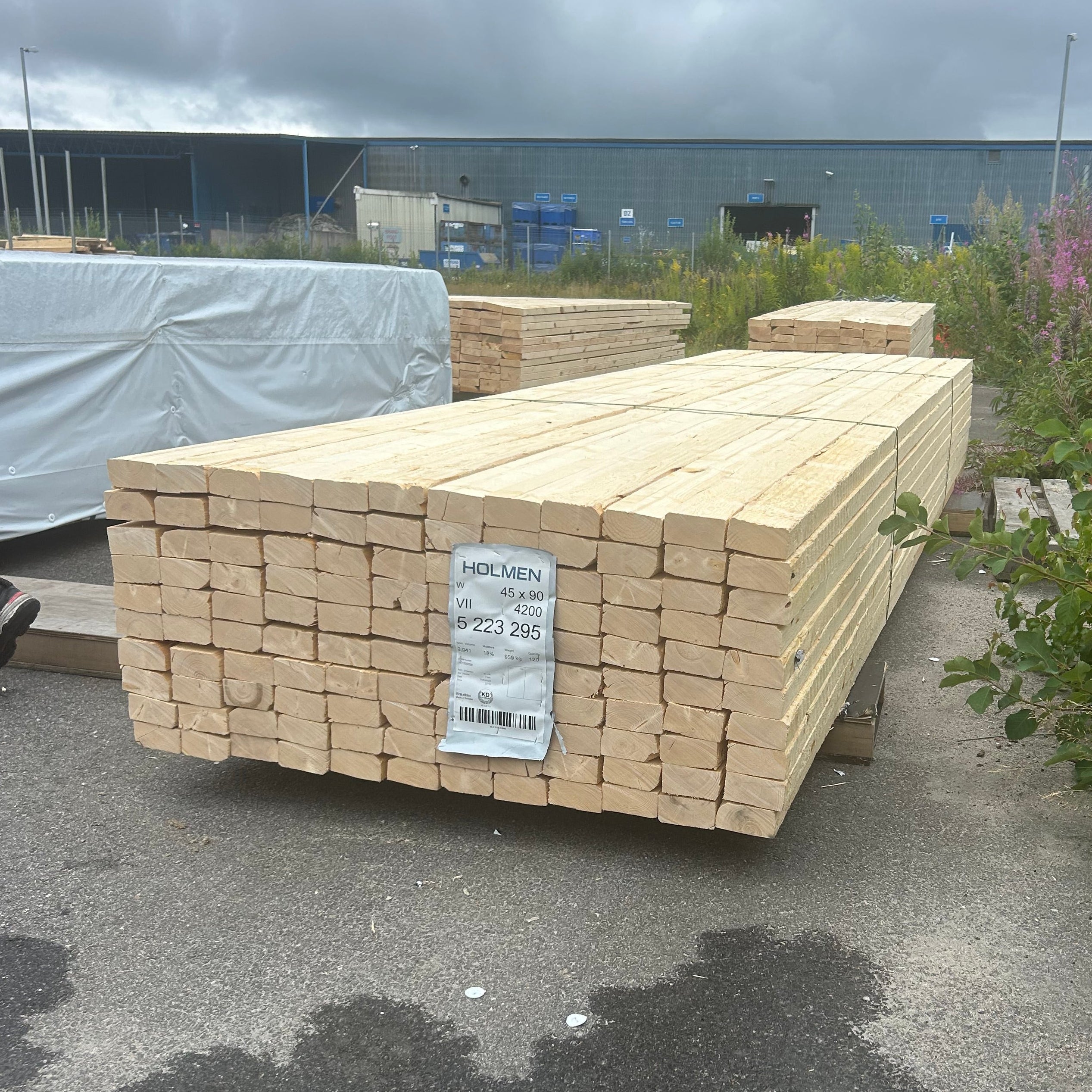Paket Reglar 45x90mm 4,20m 120st Ohyvlat