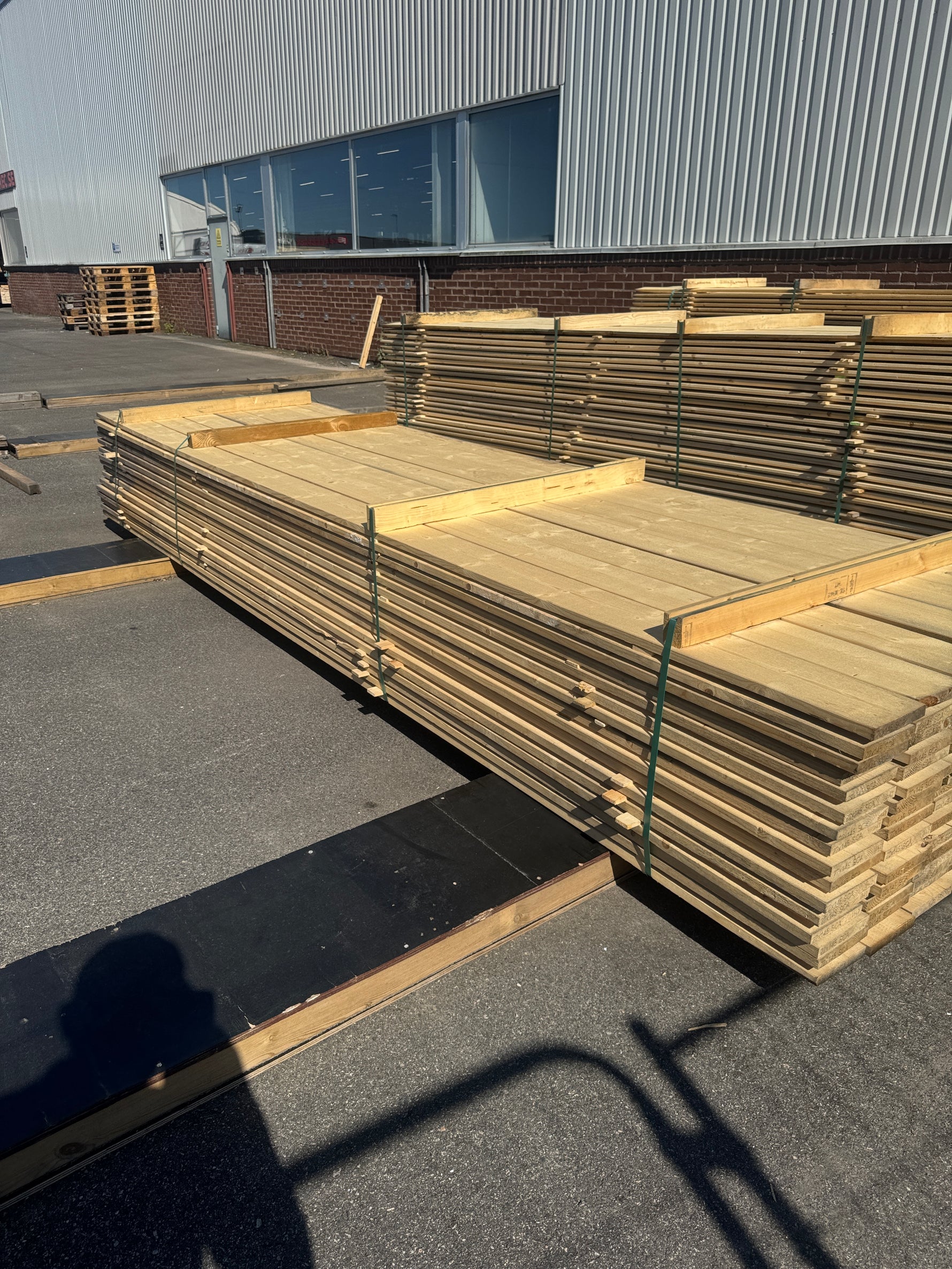 Paket Ytterpanel 22x145mm 4,20m 112st Obehandlad B-sortering